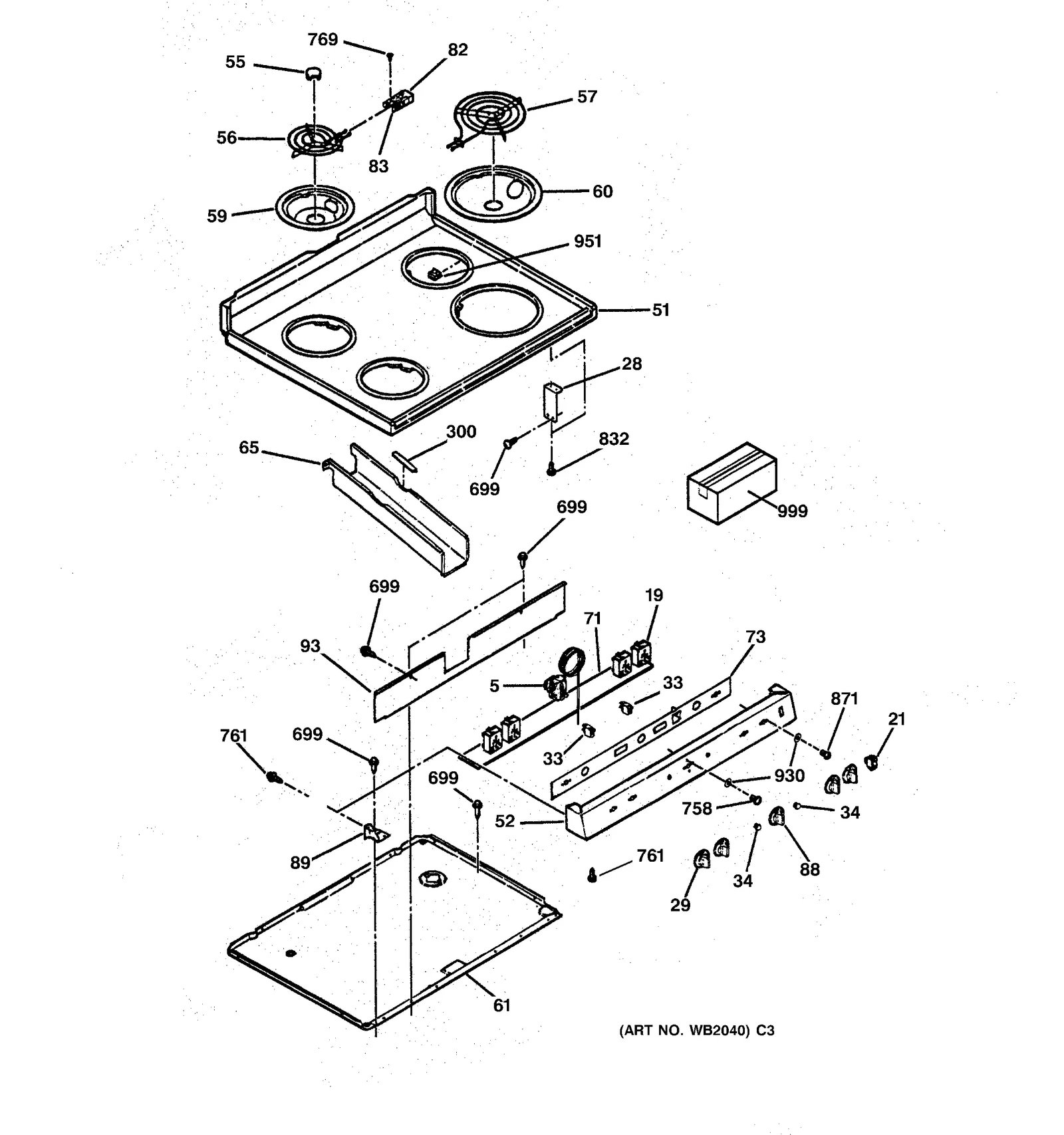 Bottom Burner Box