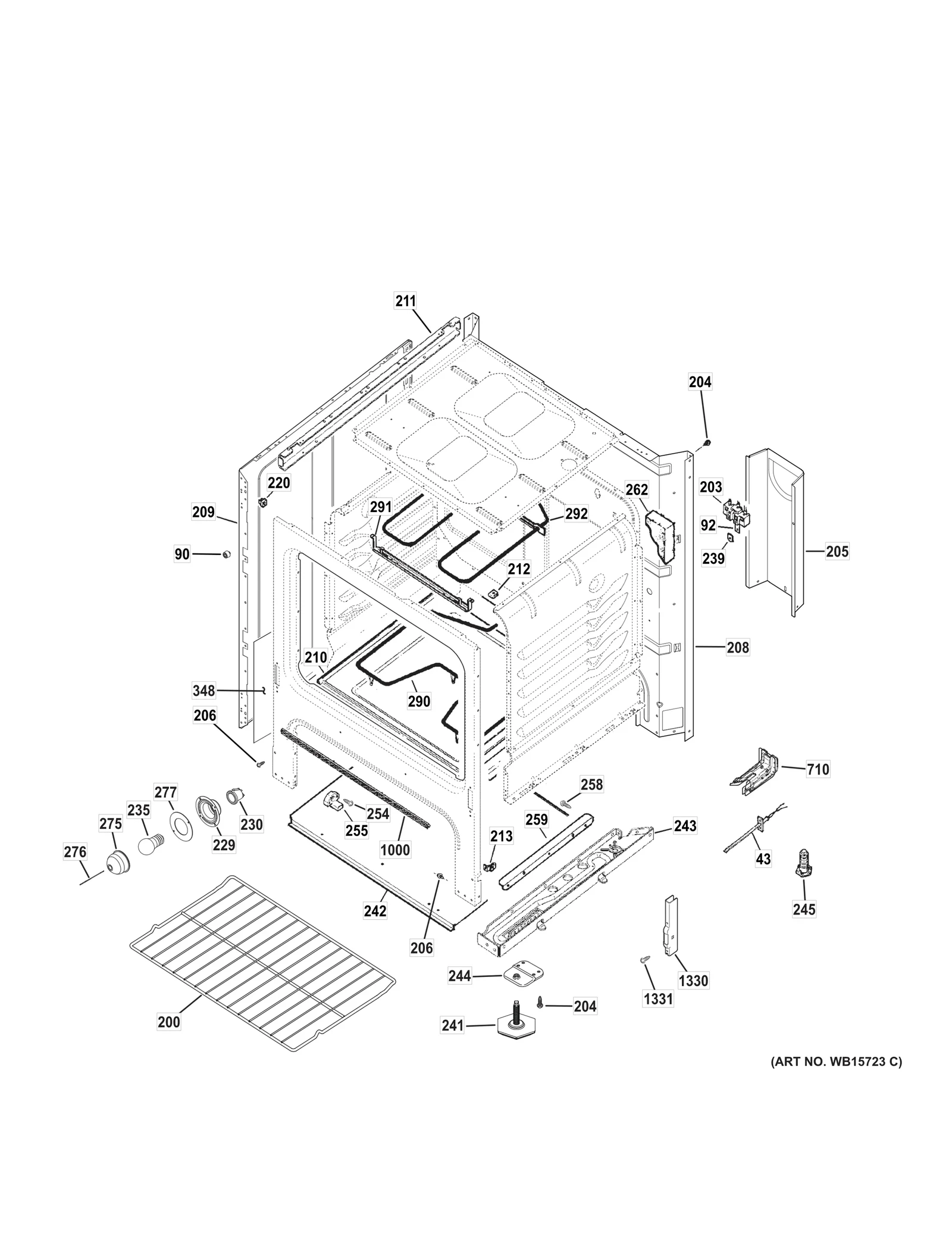 Anti-Tip Bracket Assembly