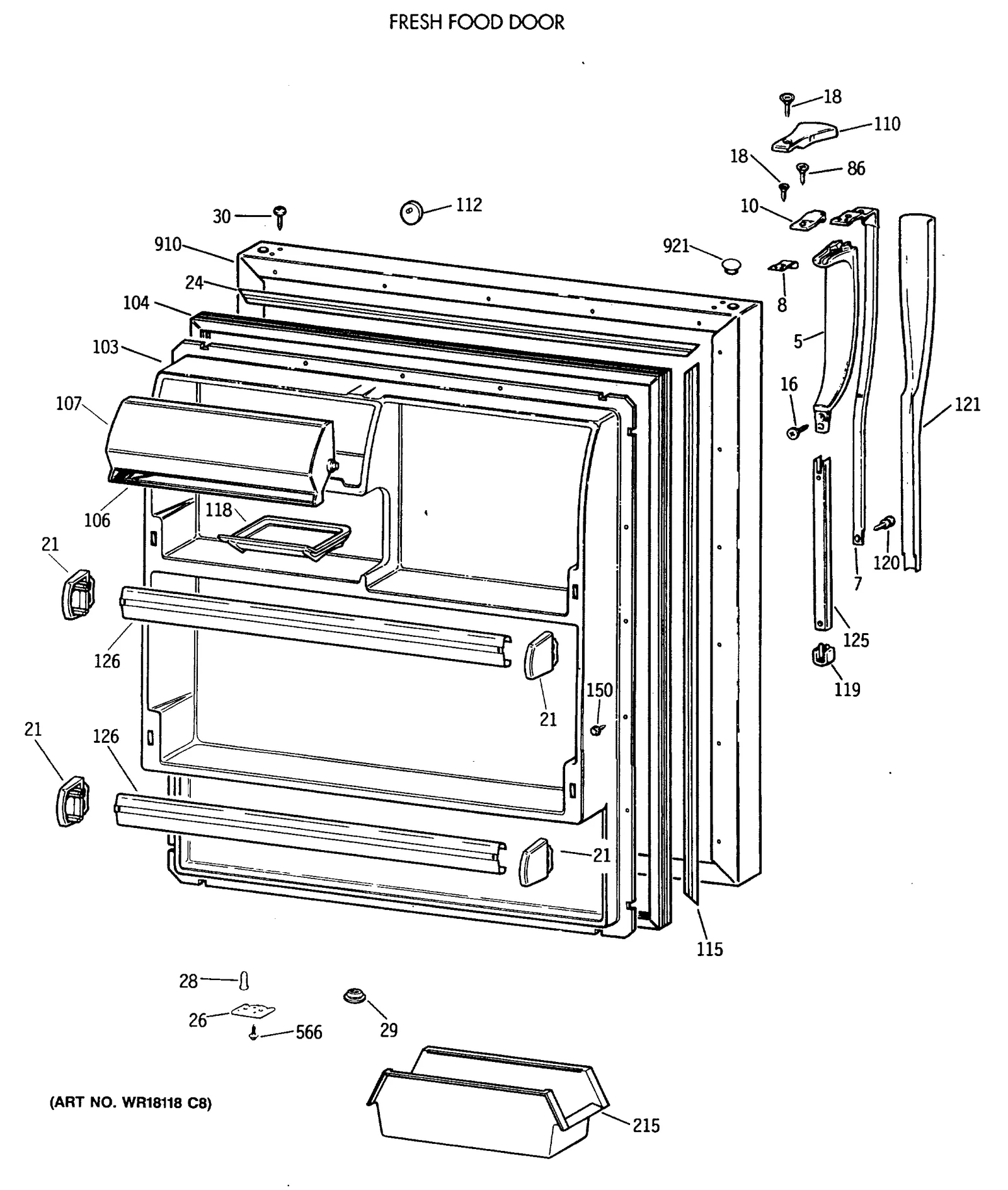 Door Handle Insert