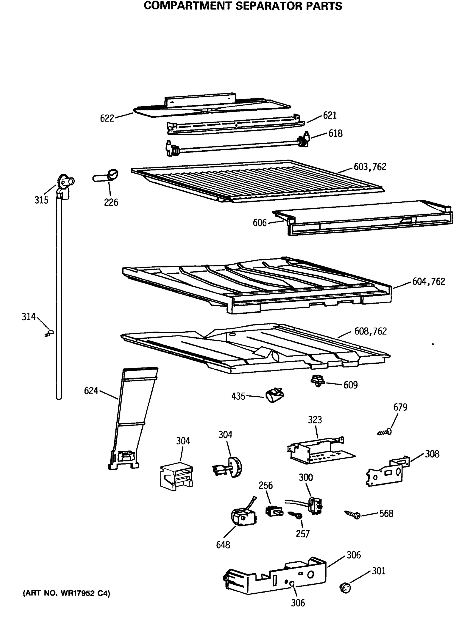 Defrost Heater Bracket