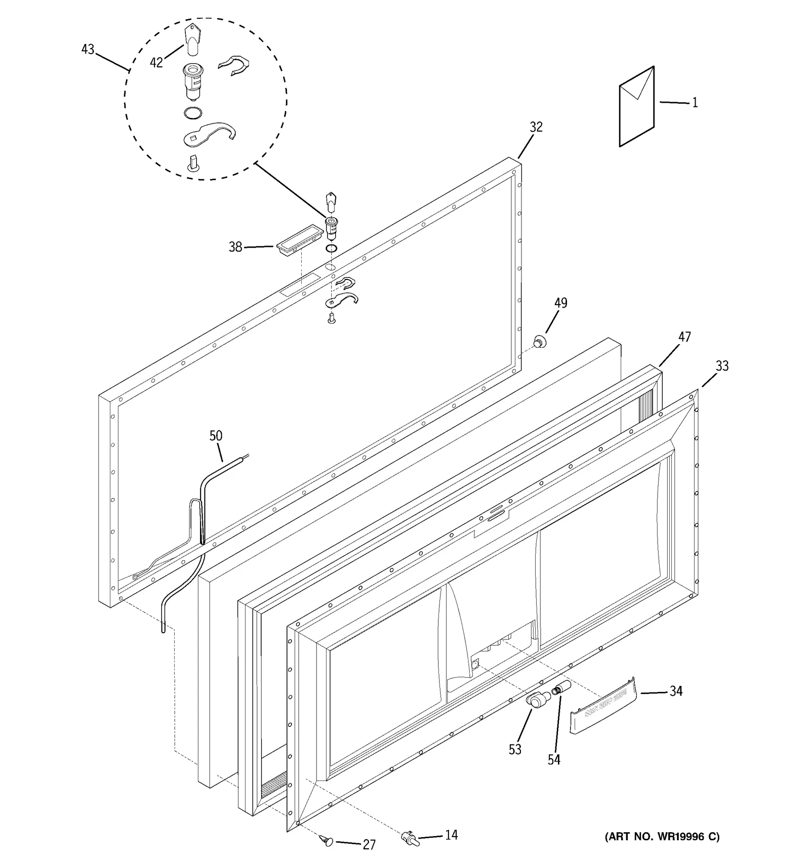Lid Panel White