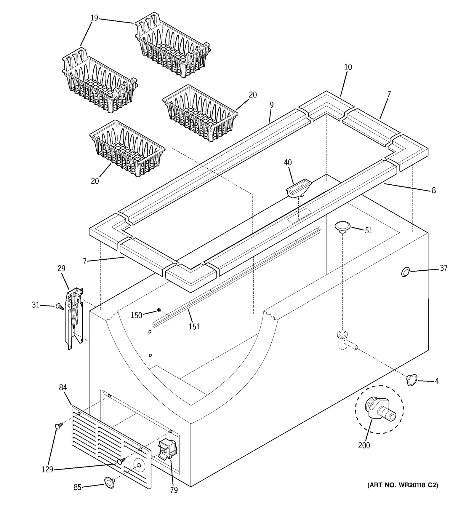 Side Breaker Strip Hinge