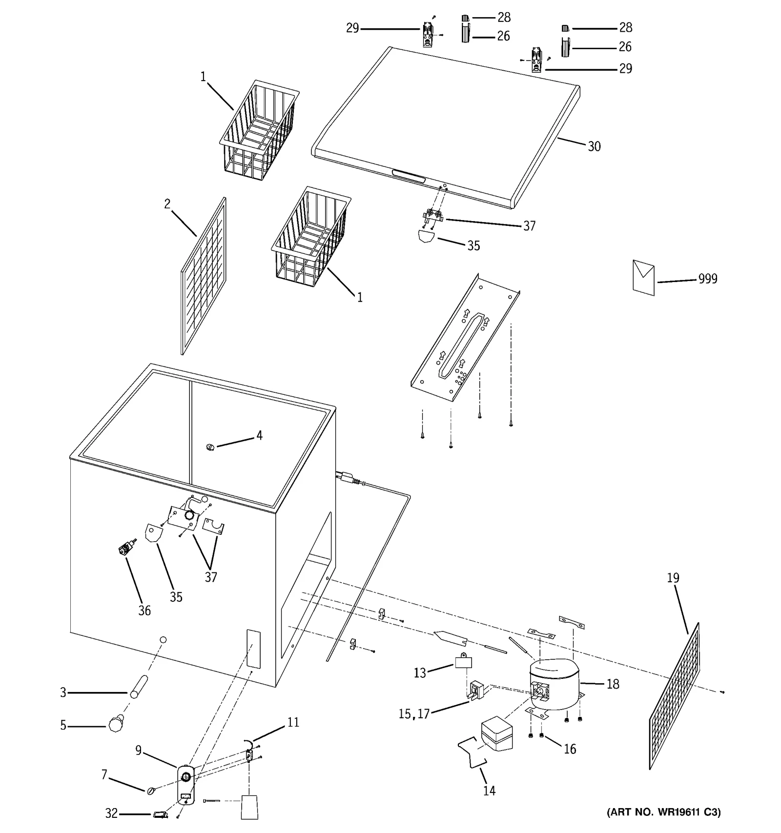 Lid Foam Assembly