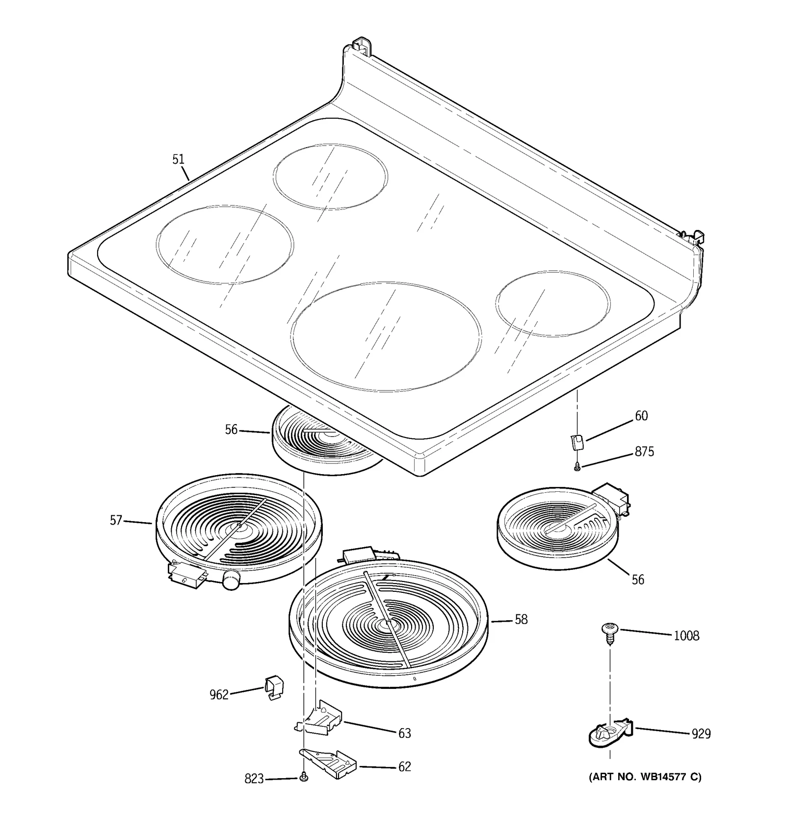 Glass Top Assembly