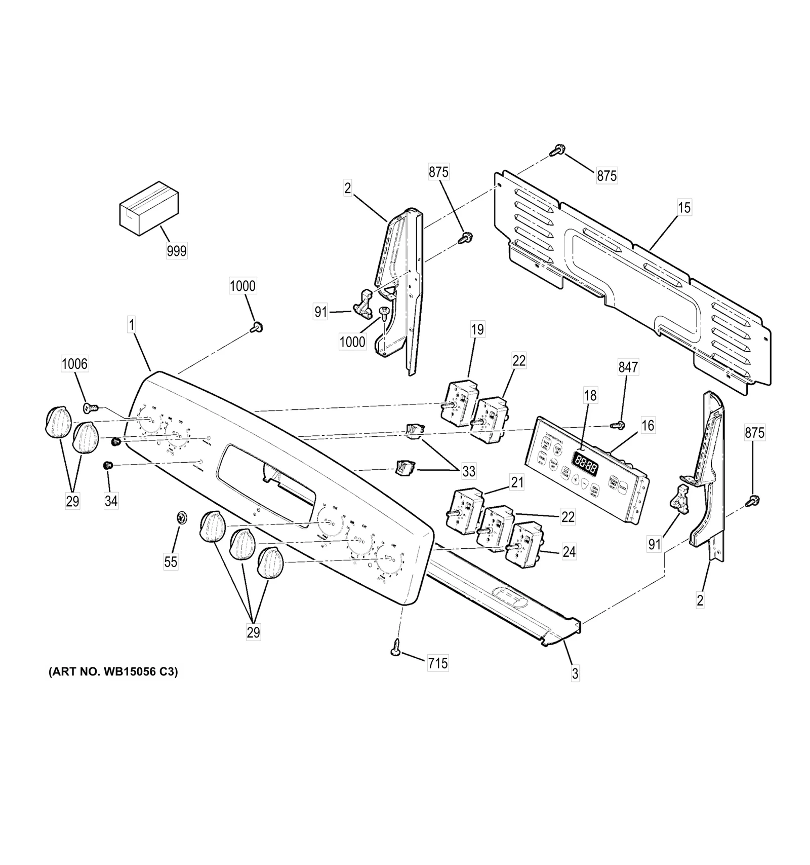TRIM & BRACKET Assembly