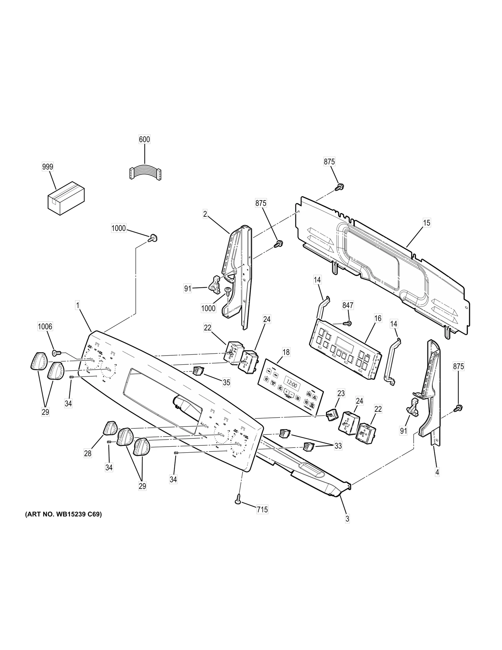 Trim and Bracket Assembly