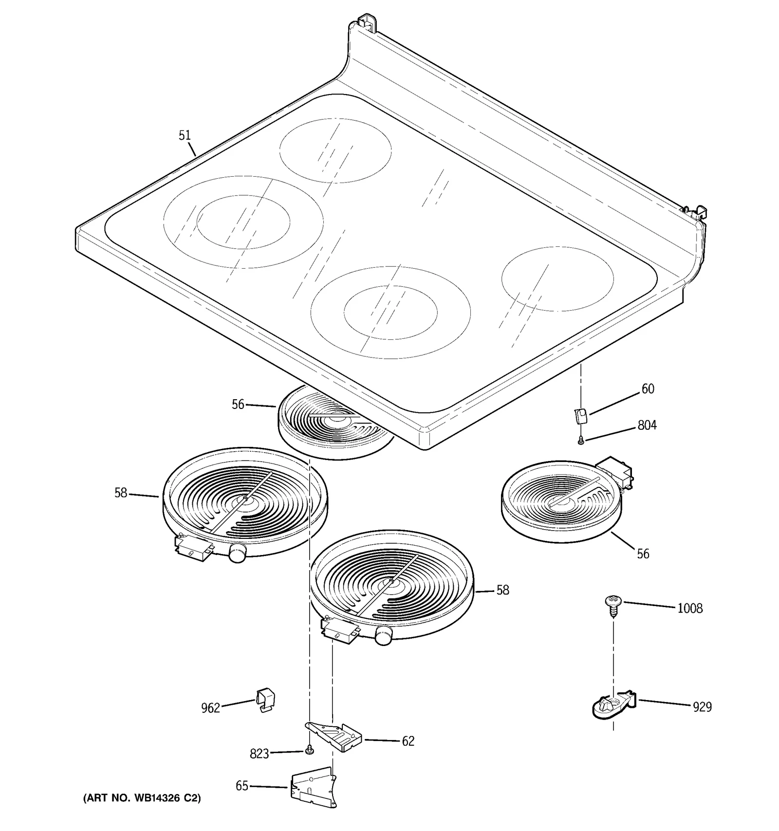 Glass Top Assembly