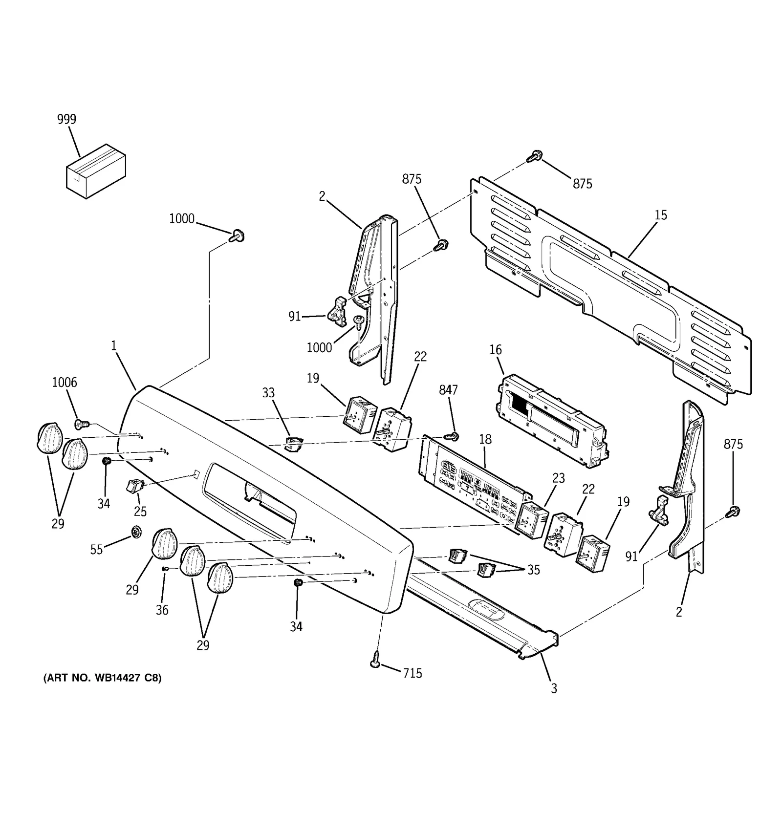 Trim and Bracket Assembly