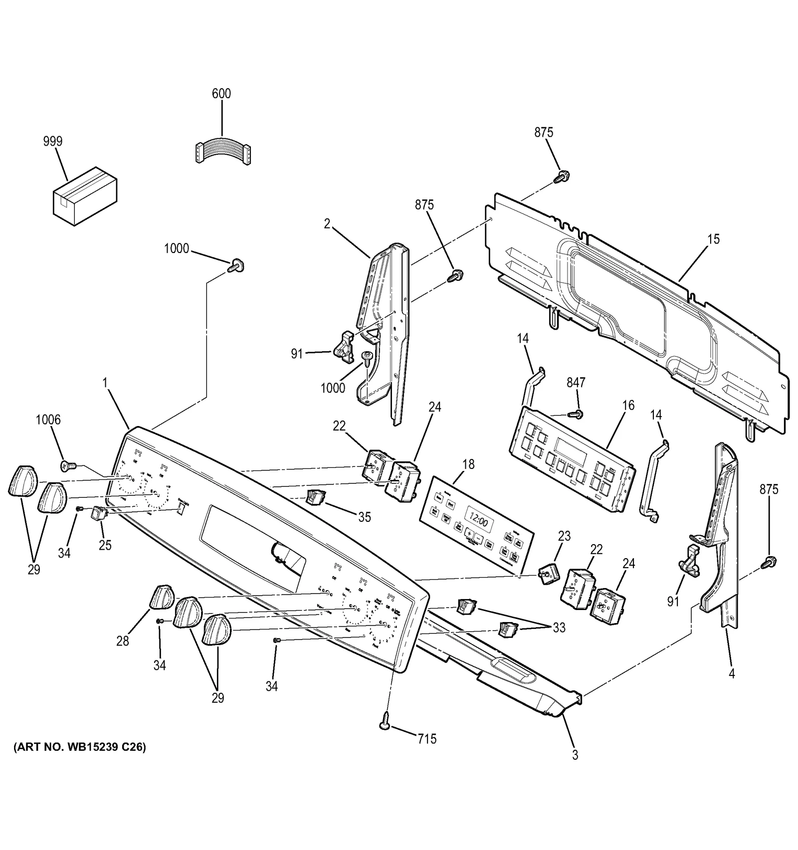 Trim and Bracket Assembly