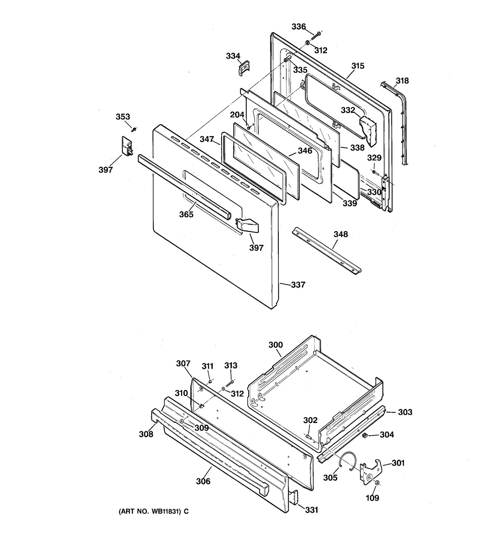 Endcap Handle (Almond)