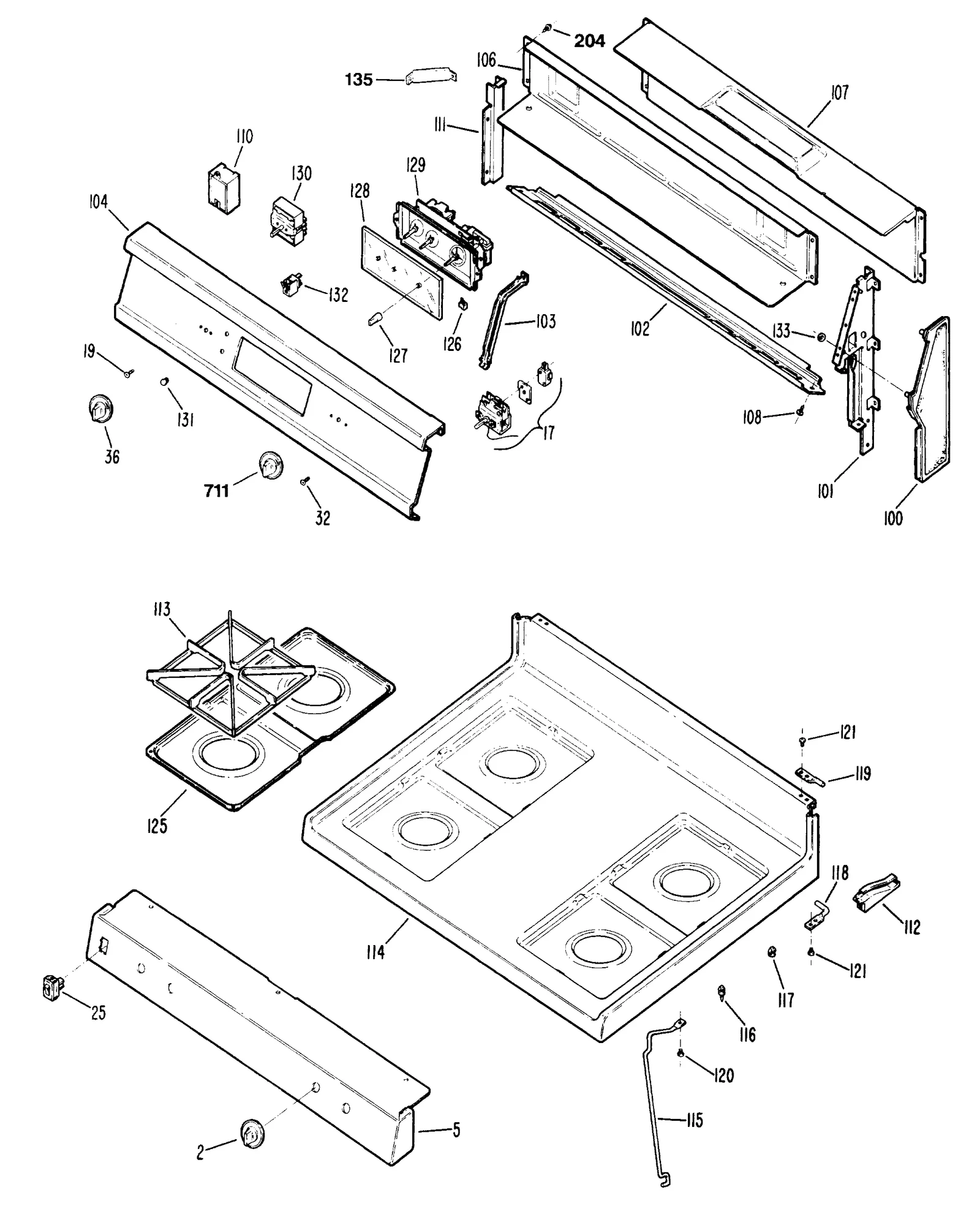 Broil Panel