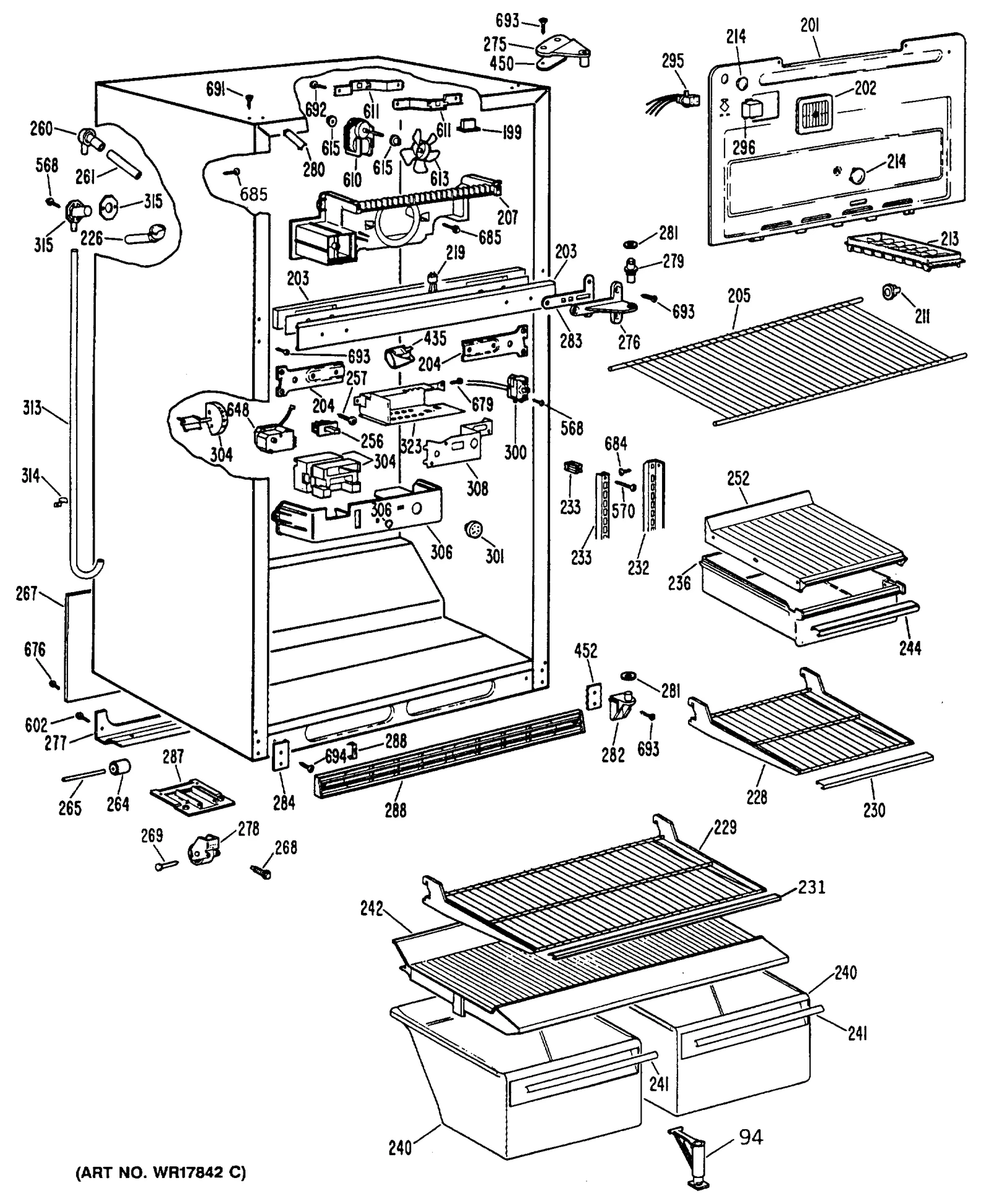 Cantilever Shelf