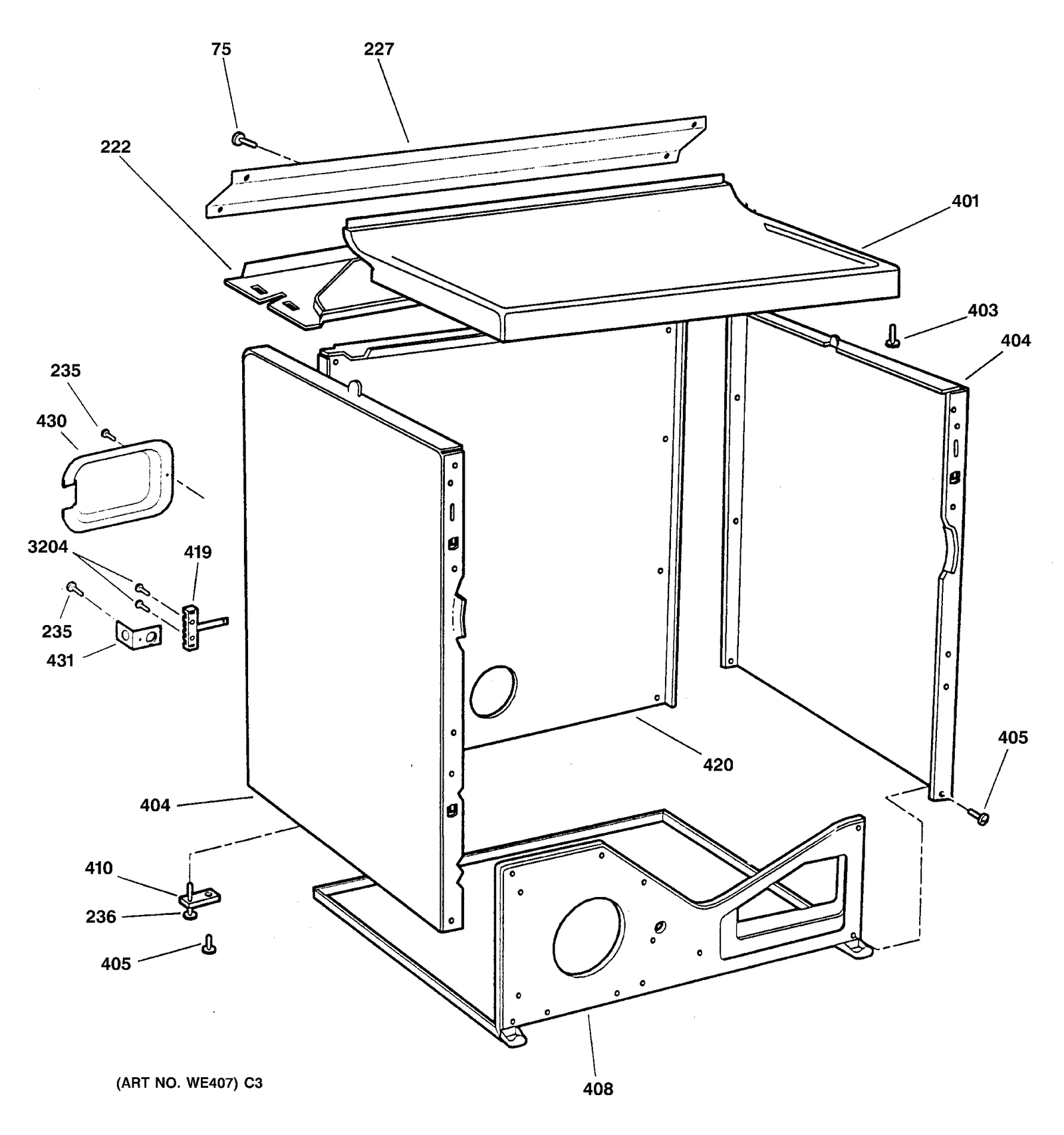 Front Level Leg Bracket