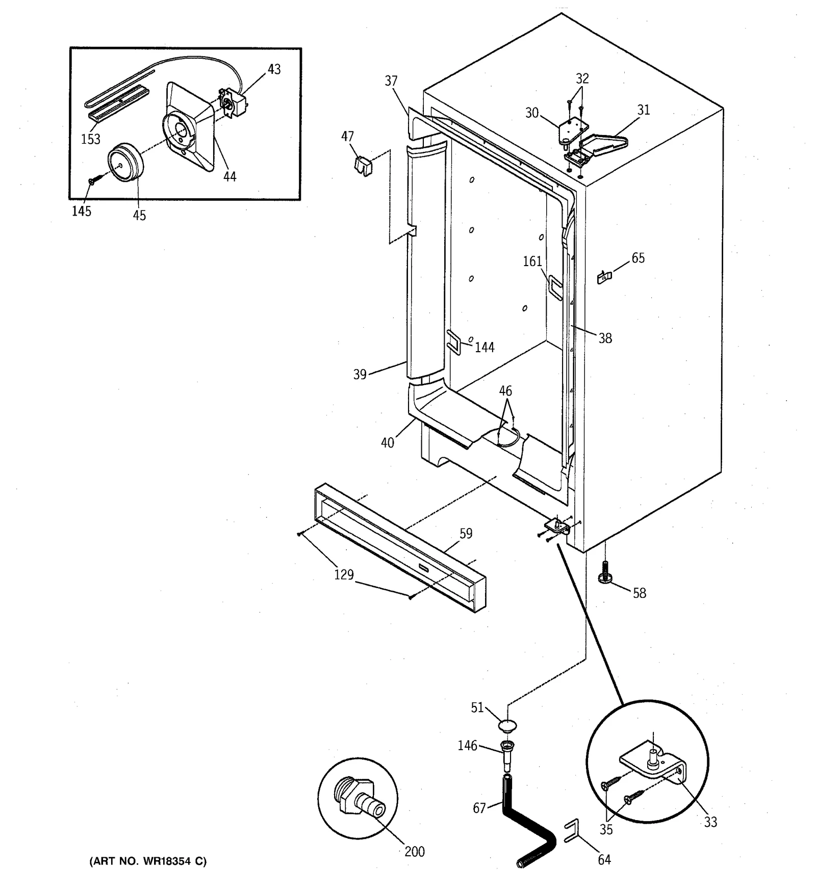 Door Hose Clip