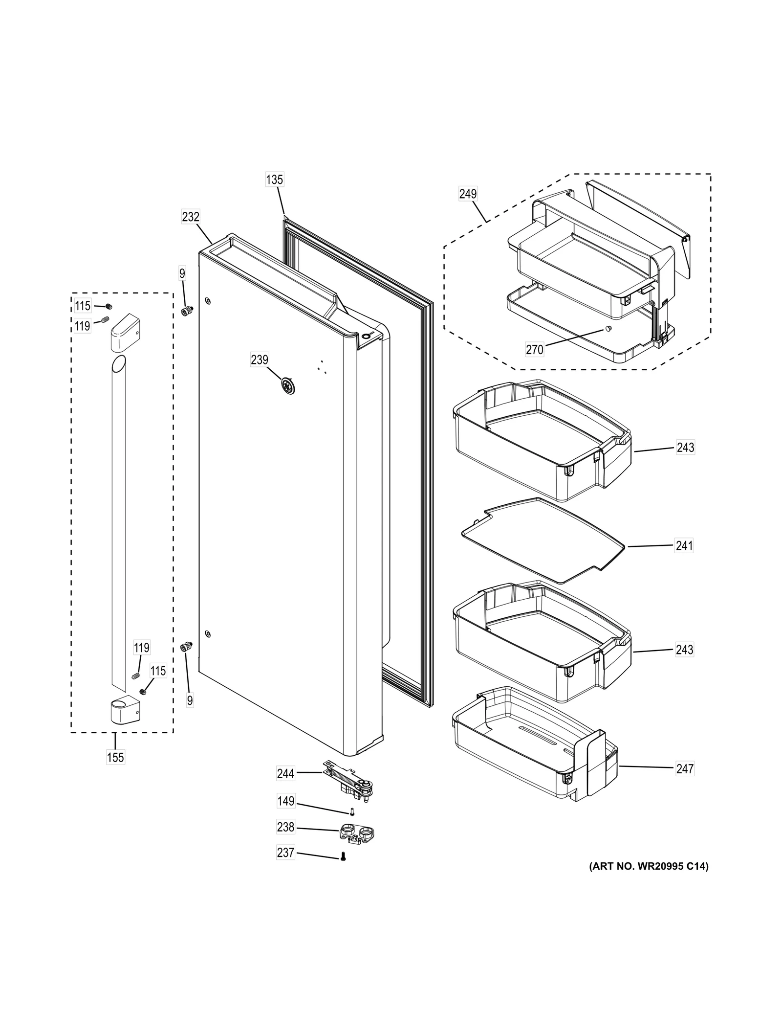 Right-Hand Door Assembly
