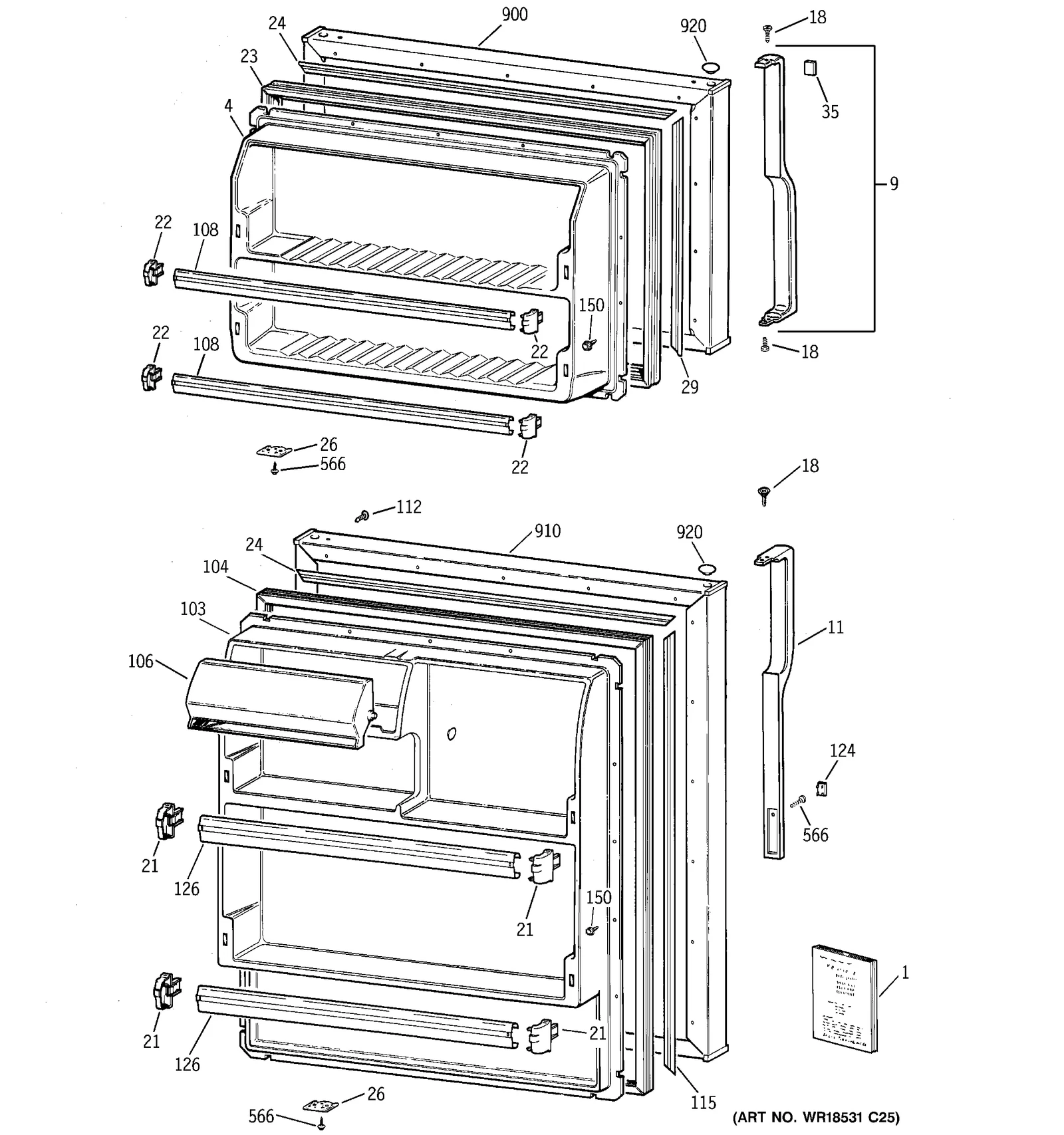 Standard Door Assembly 17
