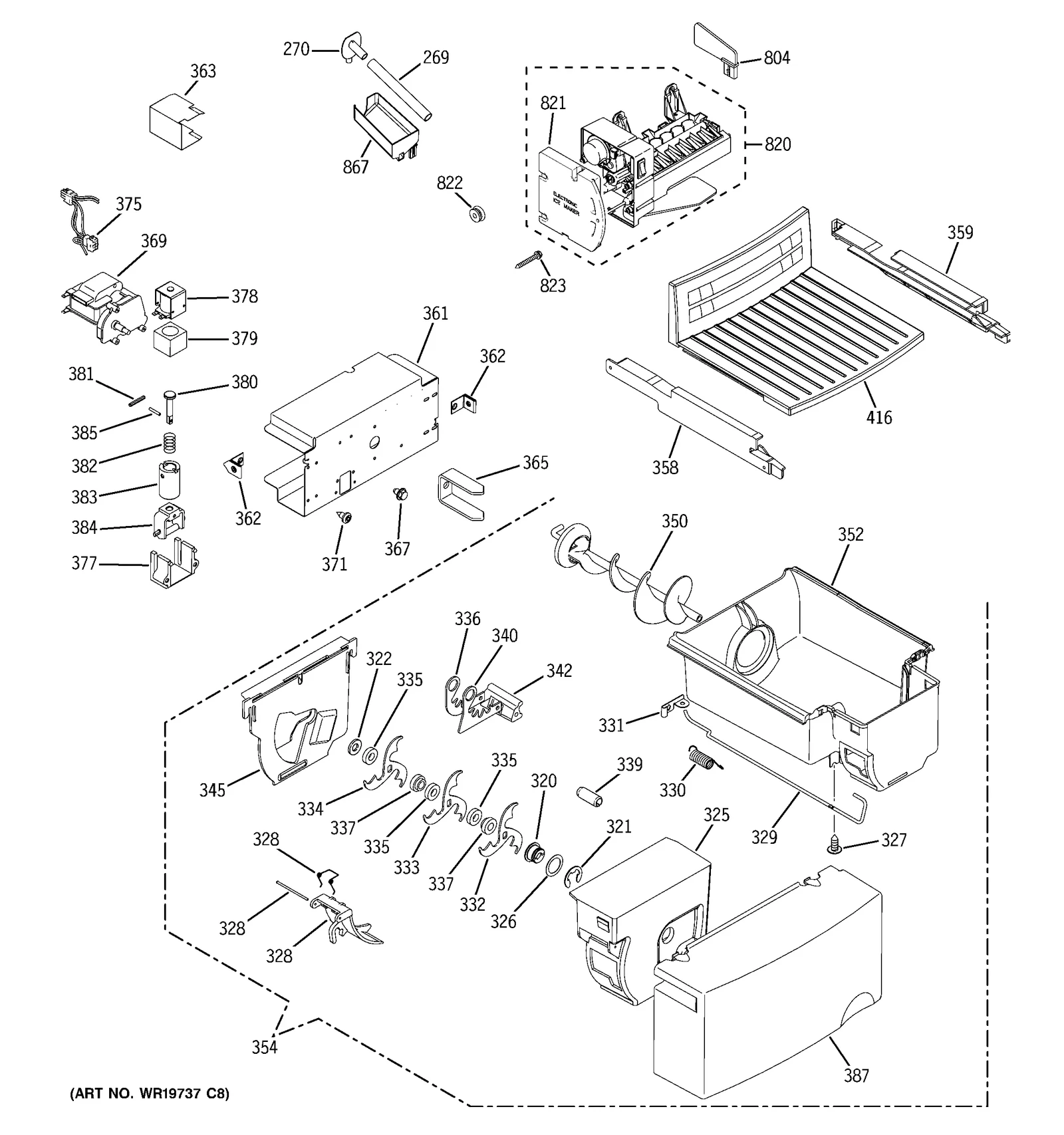 Middle Crusher Spacer