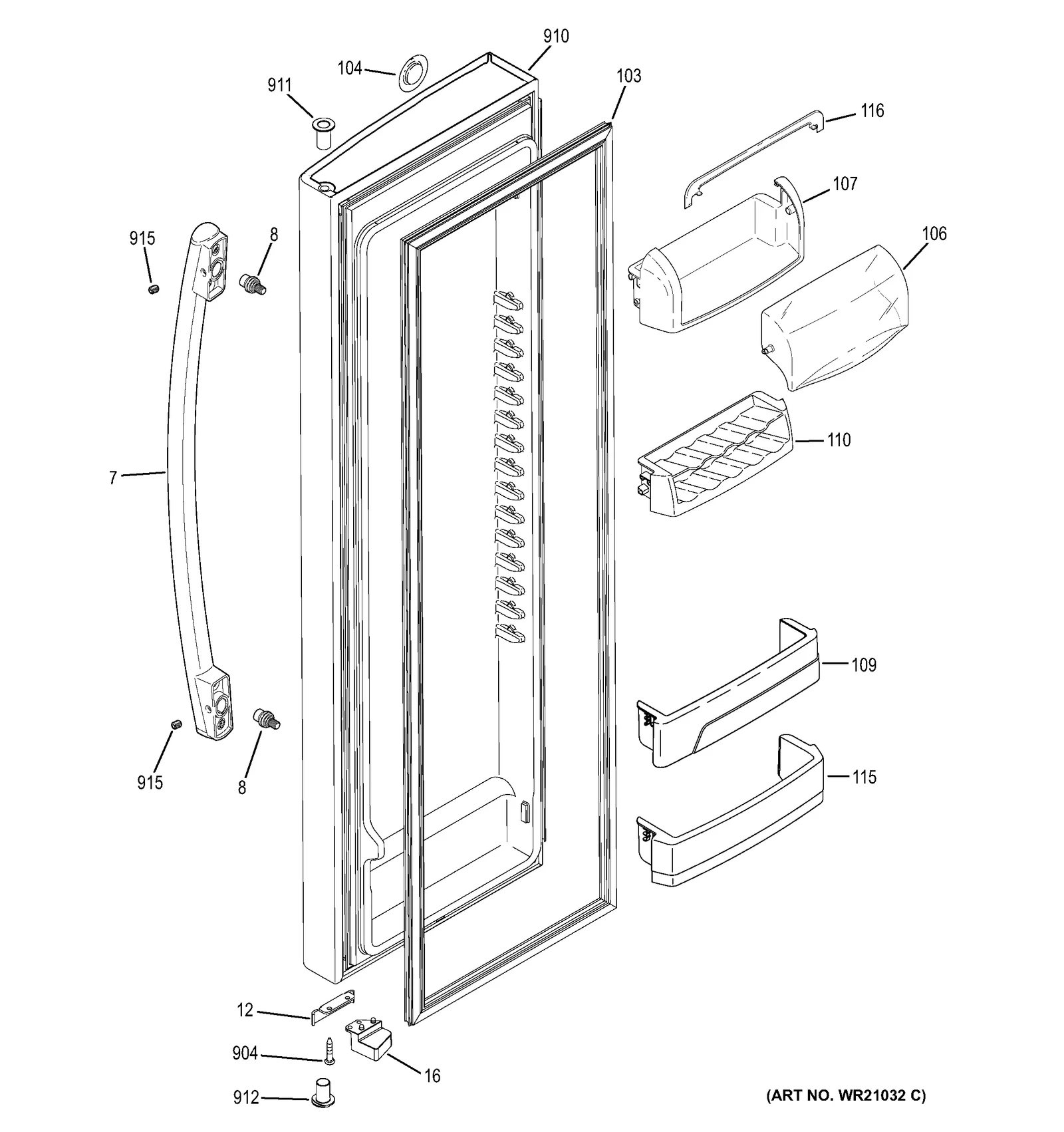 Door Foam Assembly