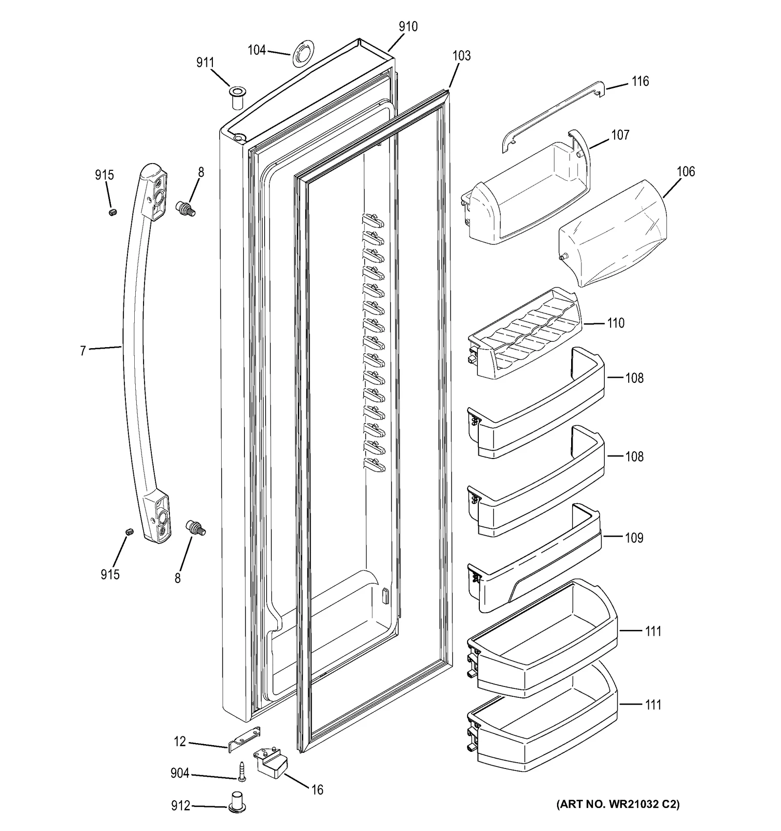 Door Foam Assembly