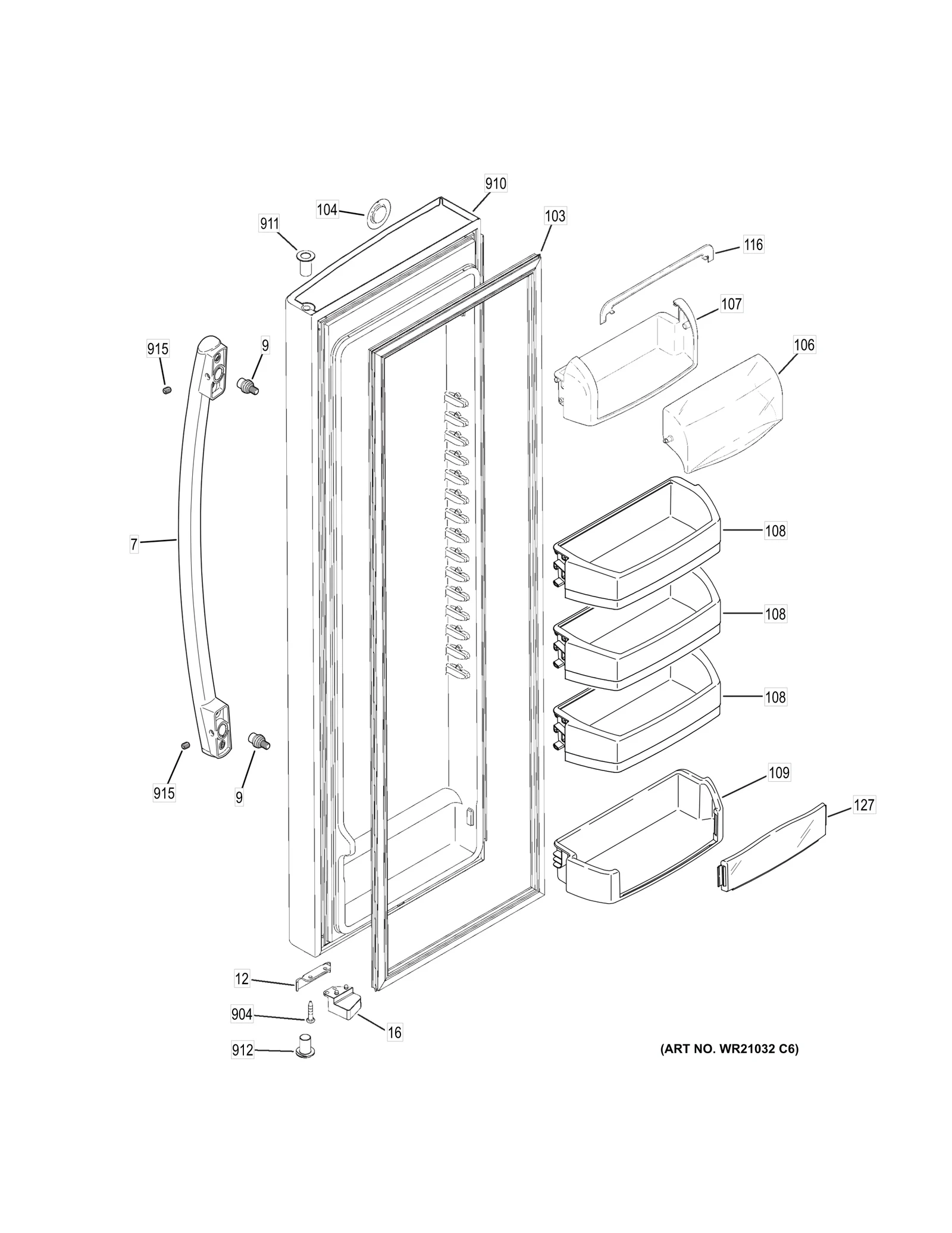 Door Foam Assembly