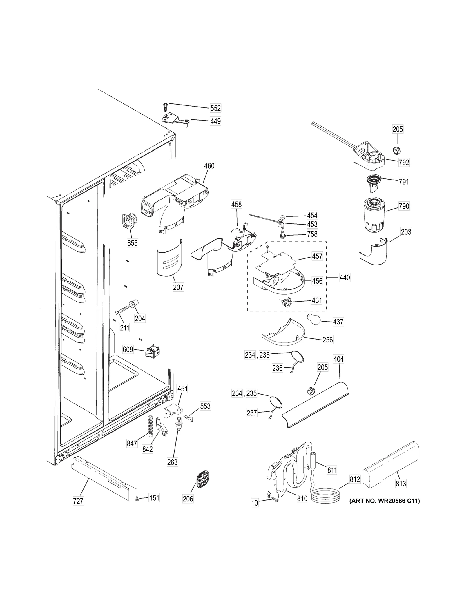 Housing Lamp Assembly
