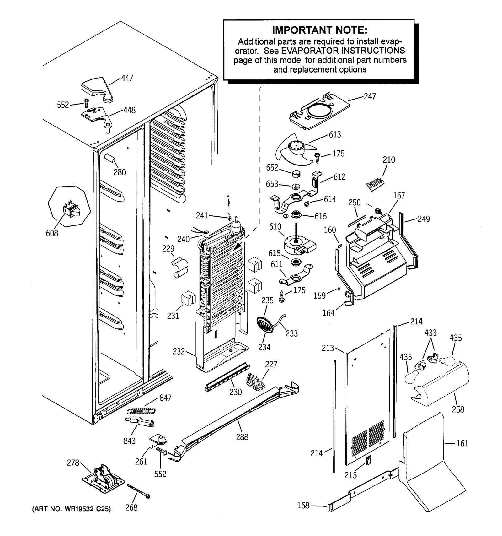 Evaporator Fan Plenum