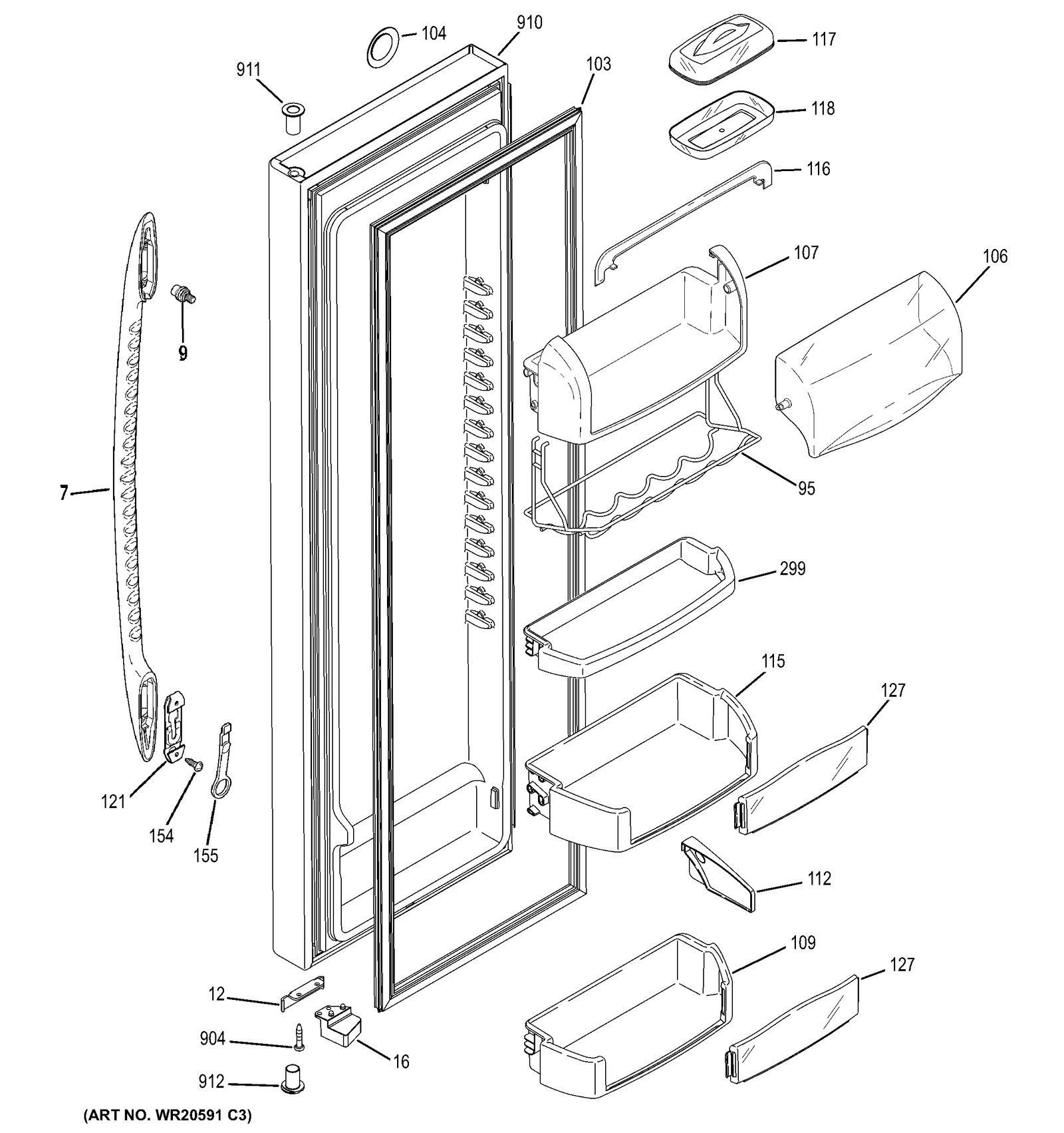 Door Foam Assembly