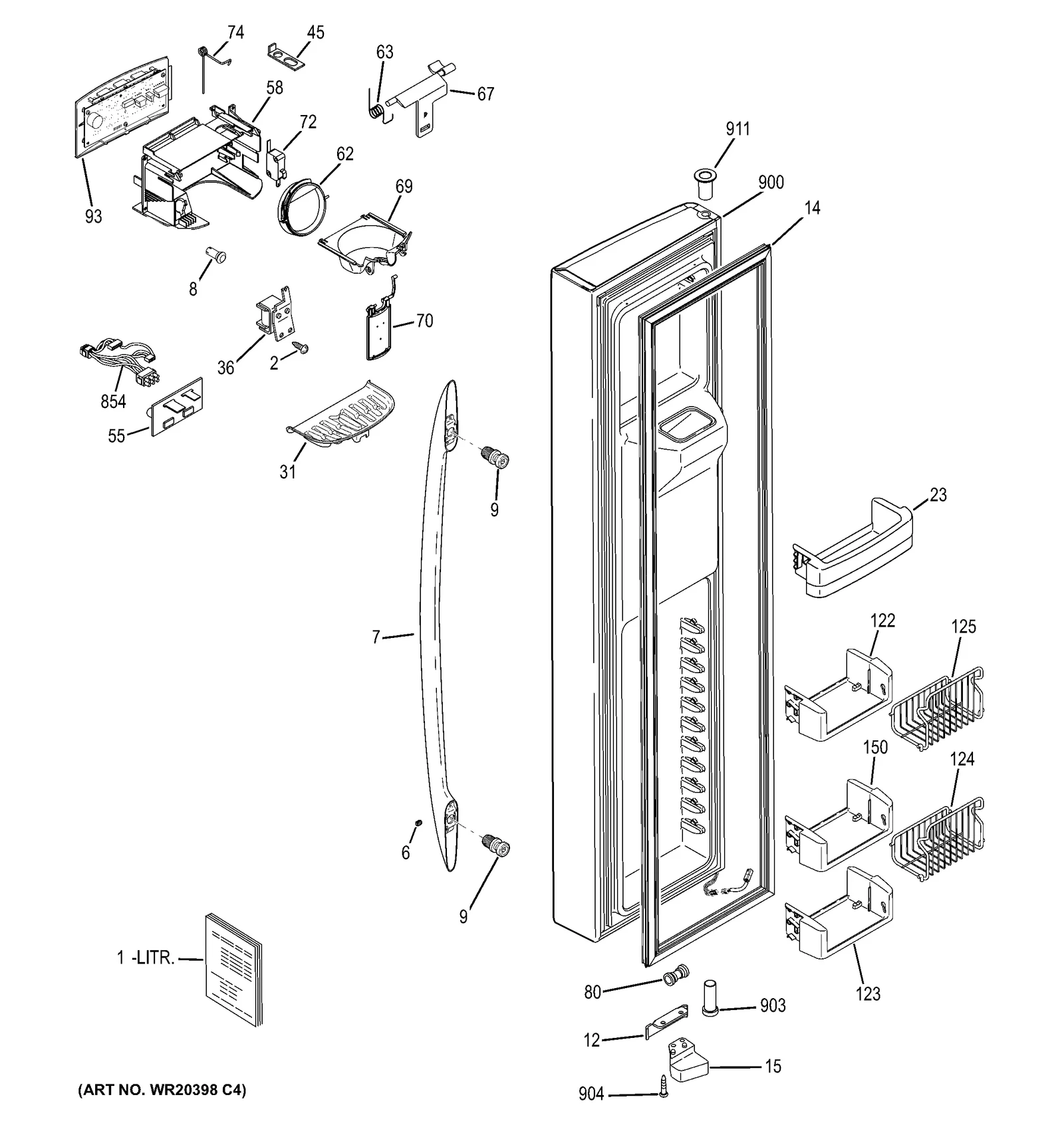 Door Foam Assembly