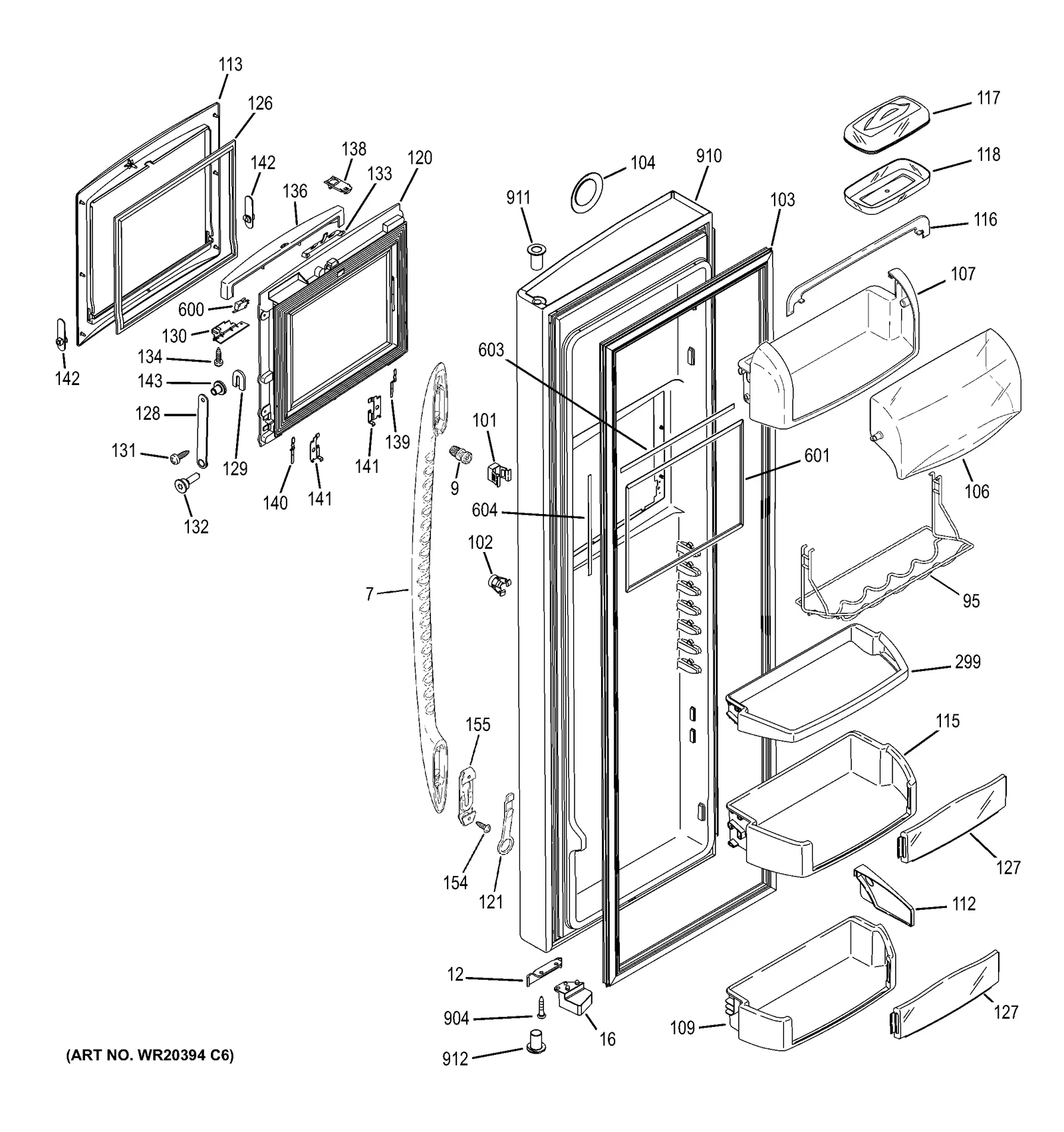Door Foam Assembly