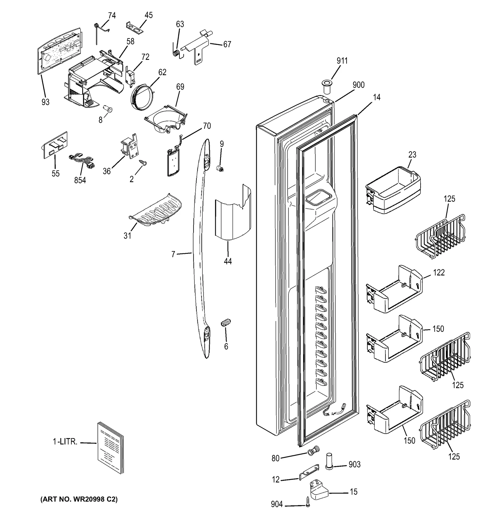 Door Foam Assembly