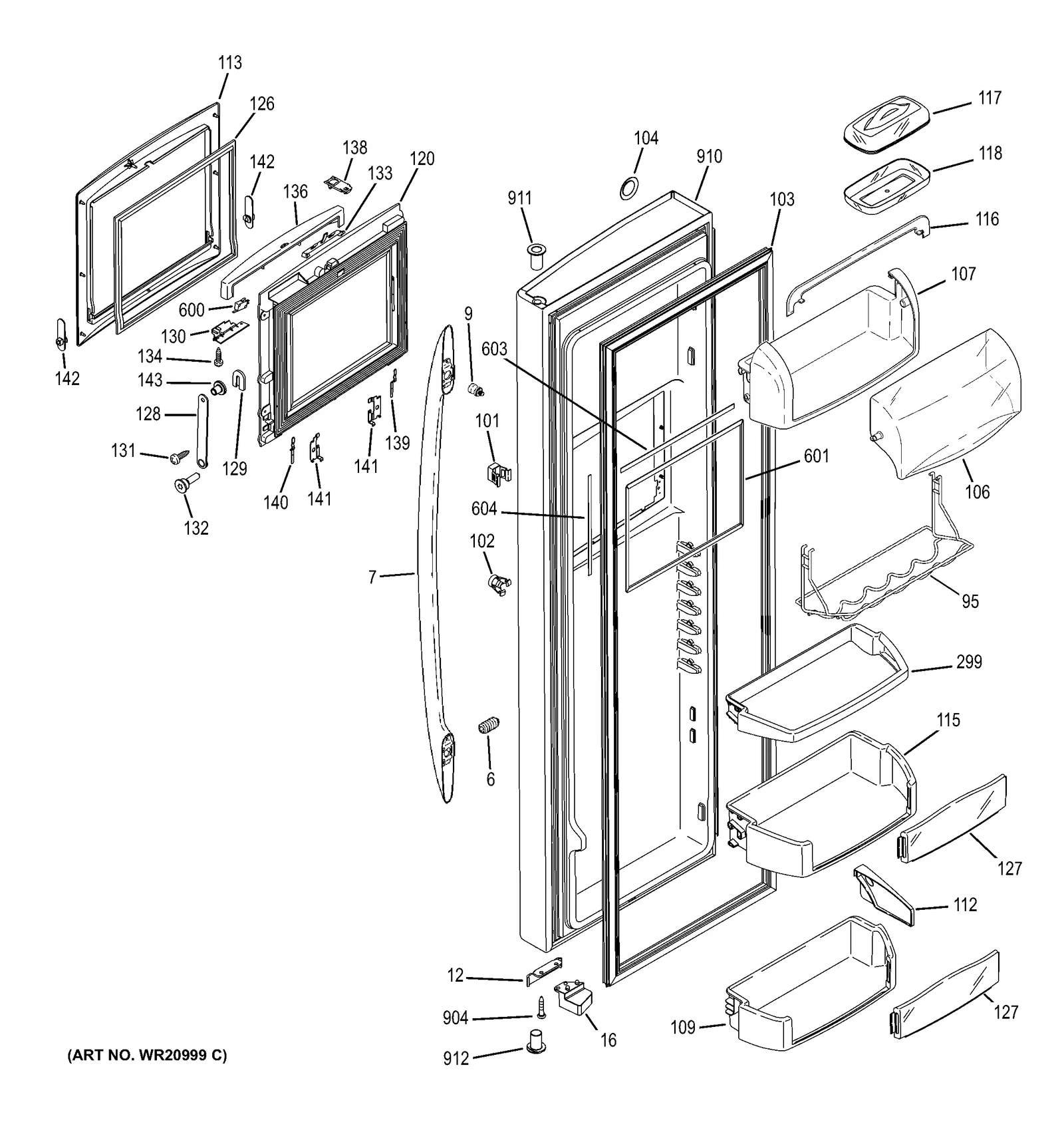 Door Foam Assembly