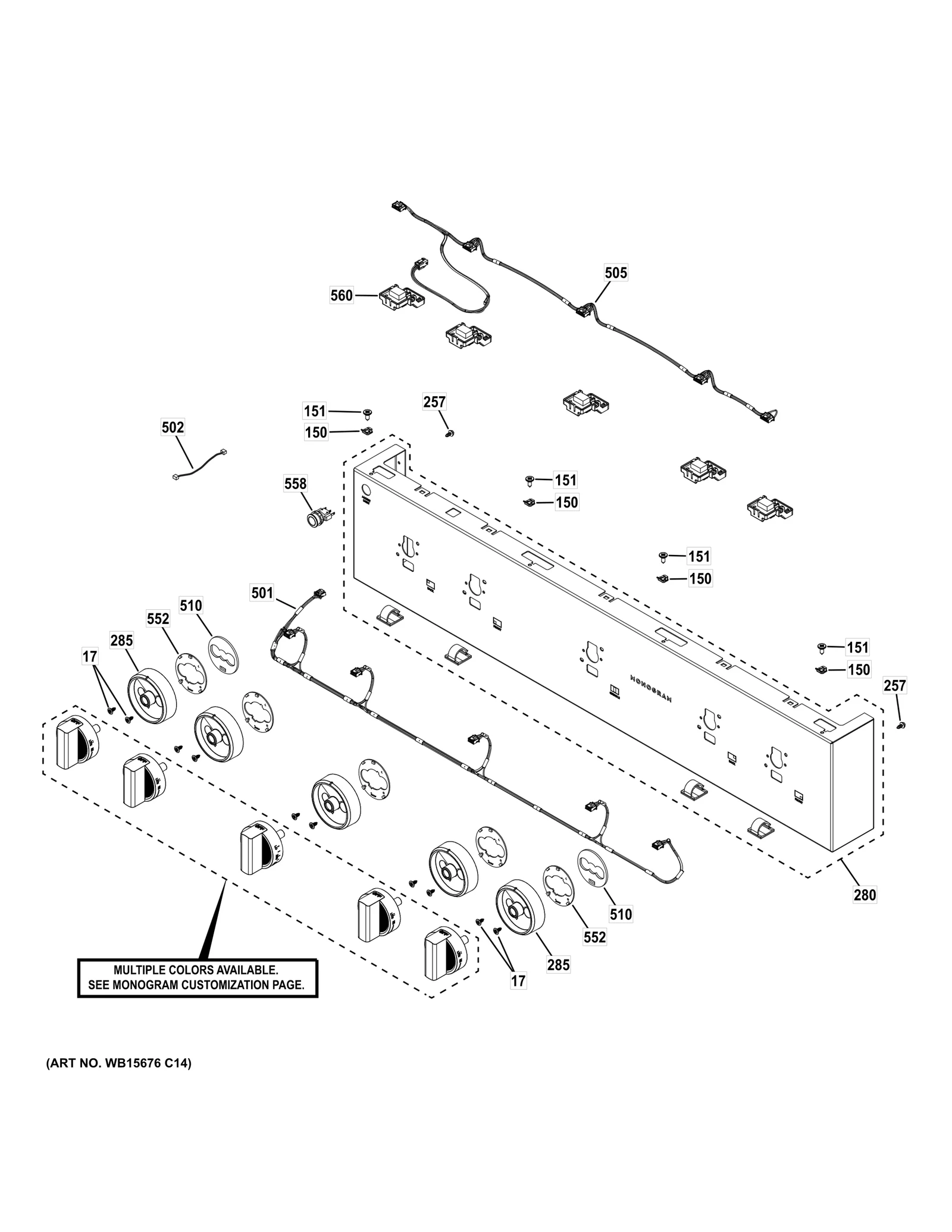 Bezel Harness