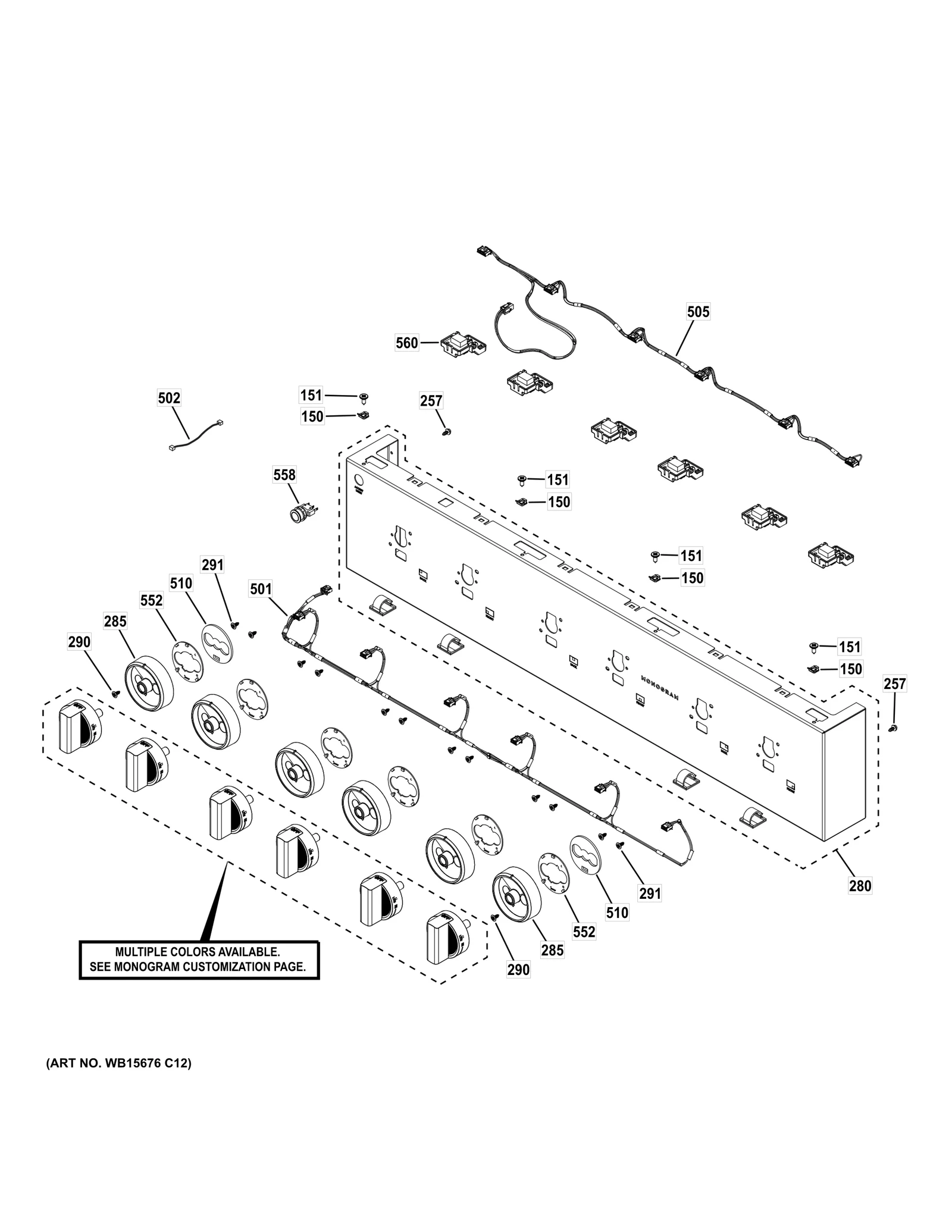 Bezel Harness