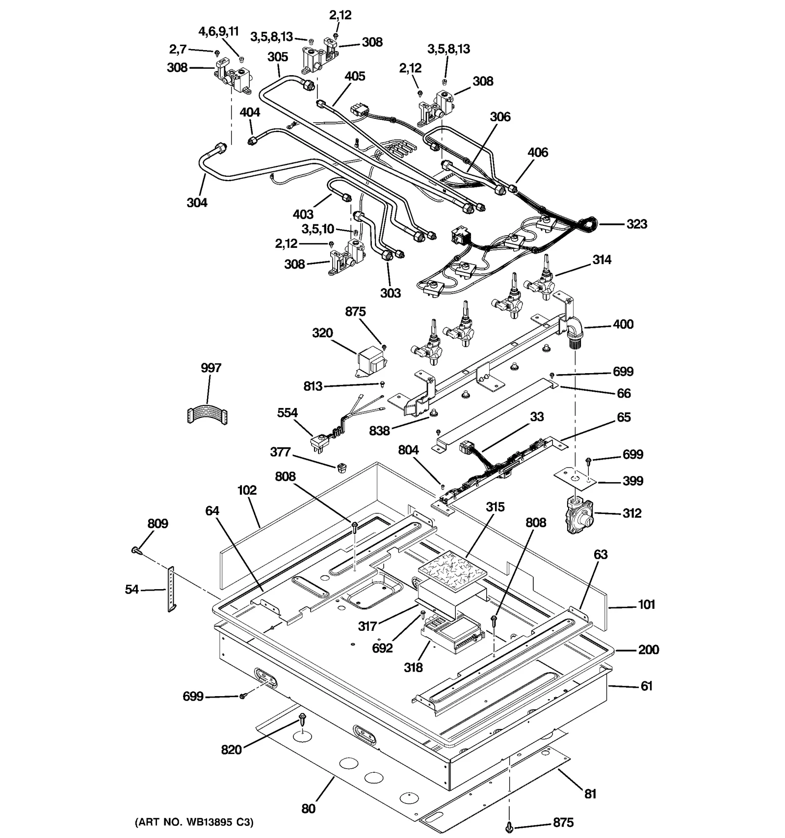 Burner Support Bracket