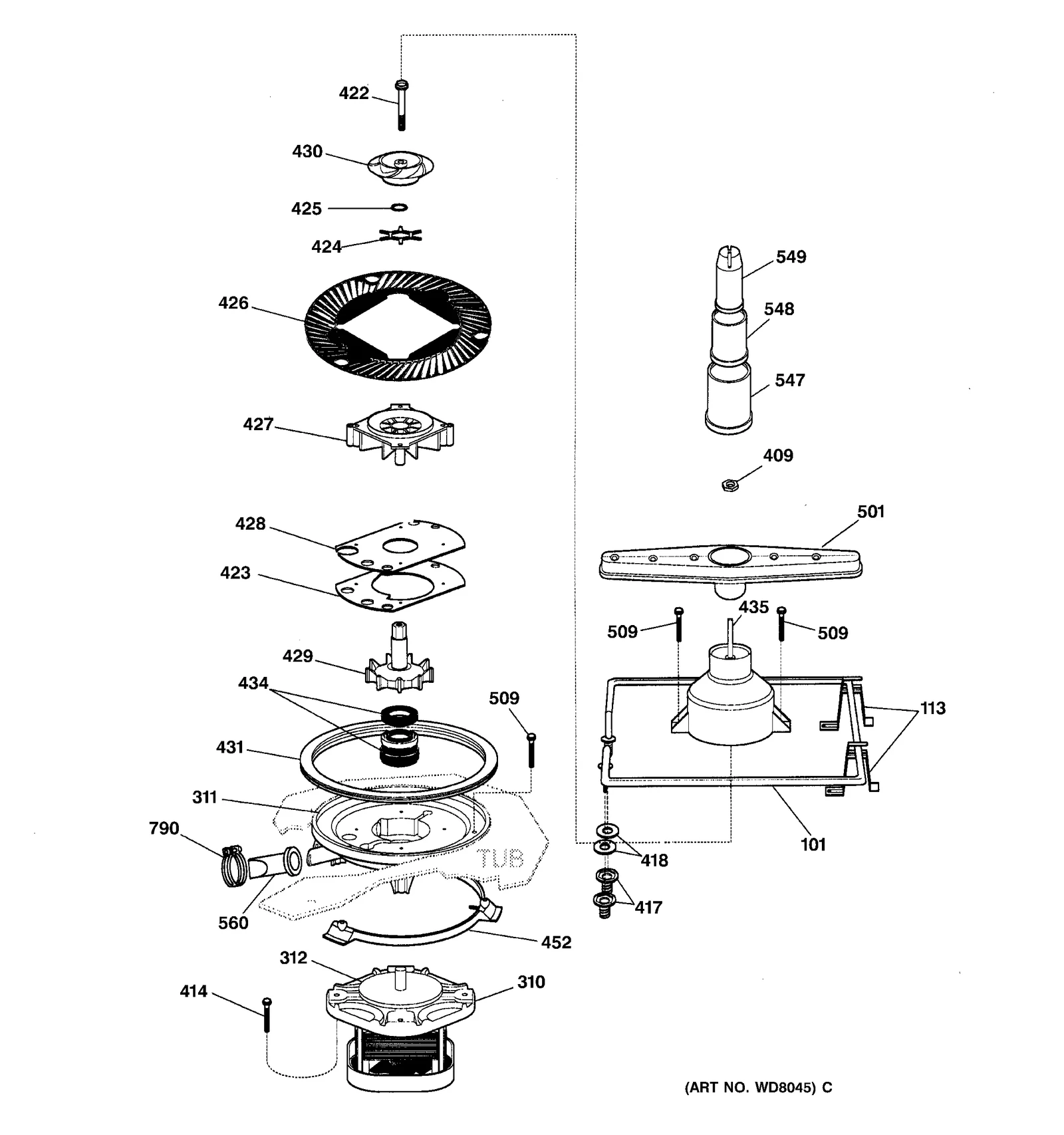Upper Screw