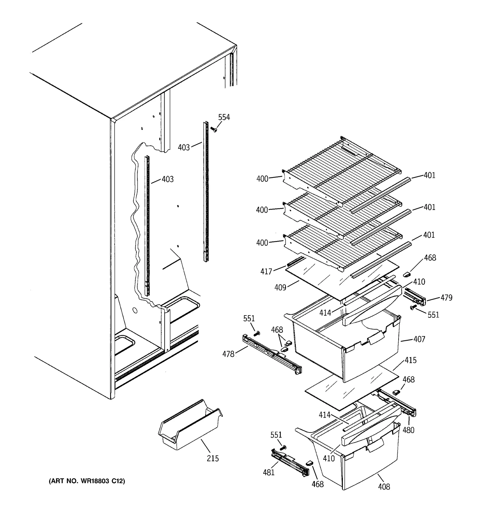 Trim Shelf