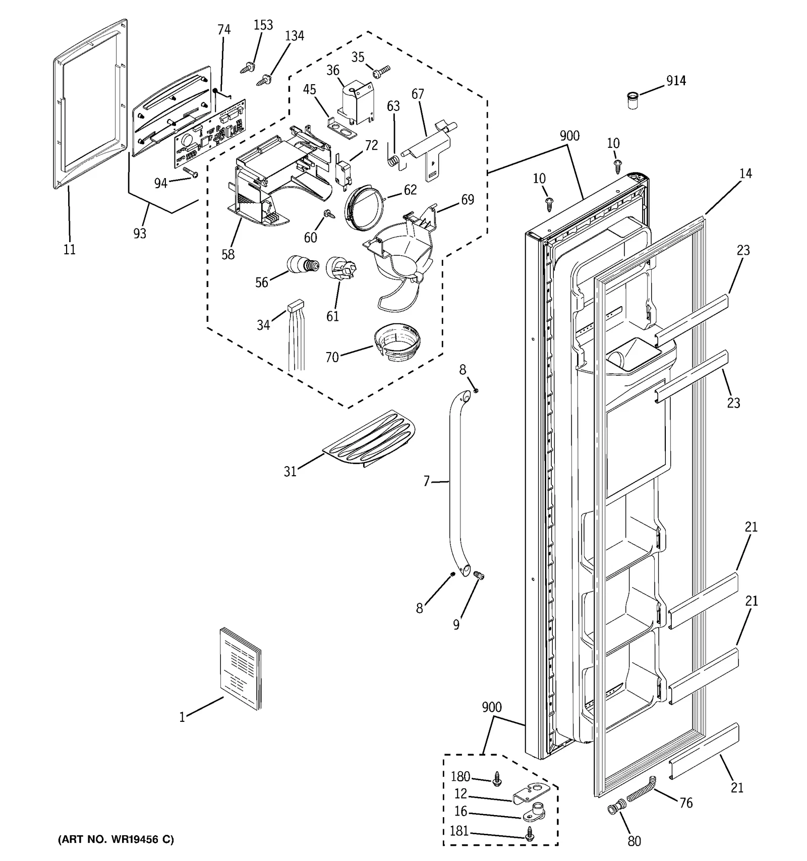 Stainless Steel Door Assembly