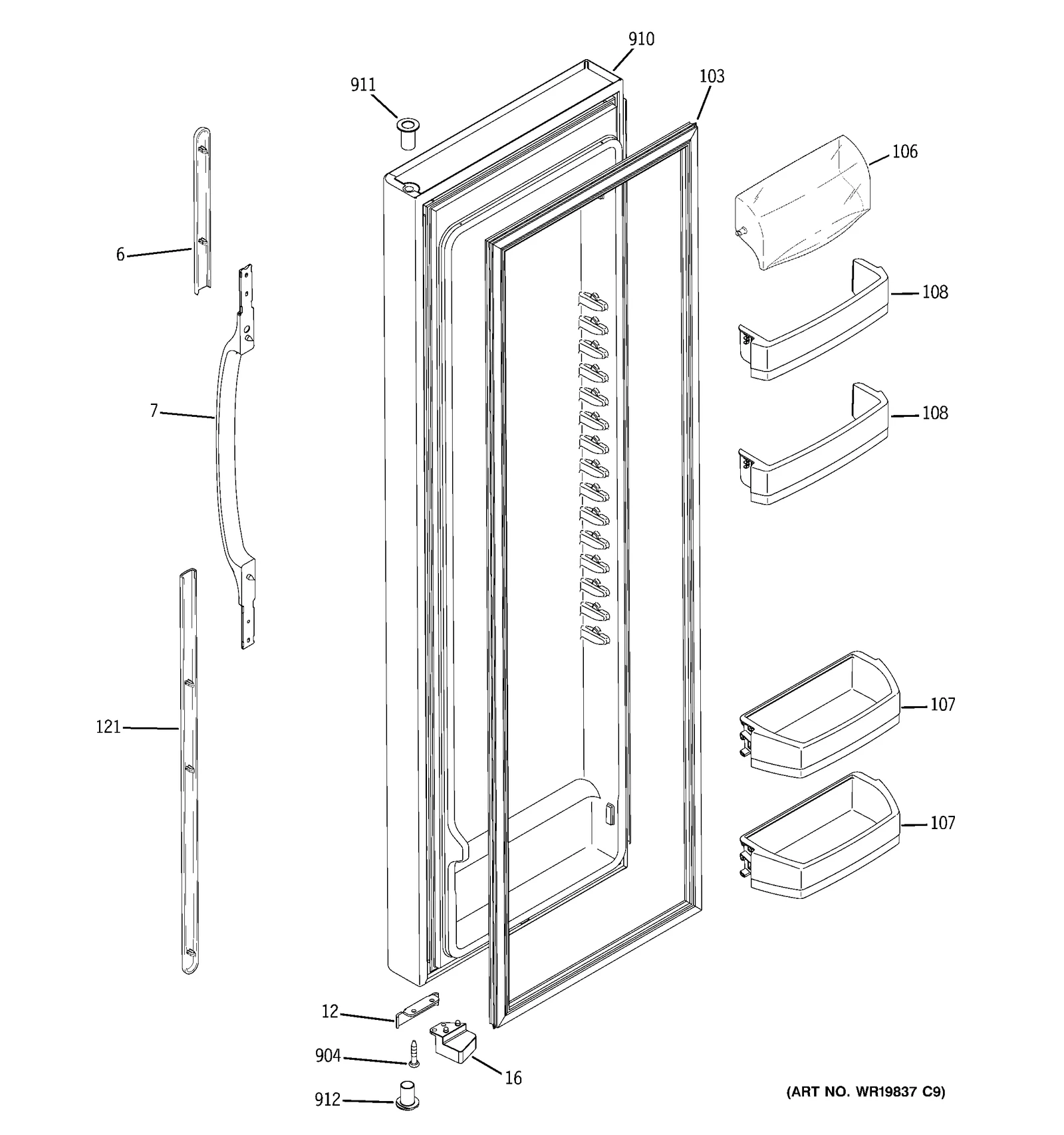 Door Thimble Bisque