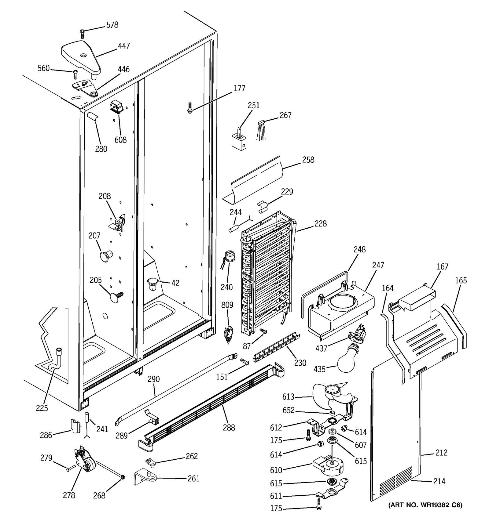 Evaporator Fan Orifice