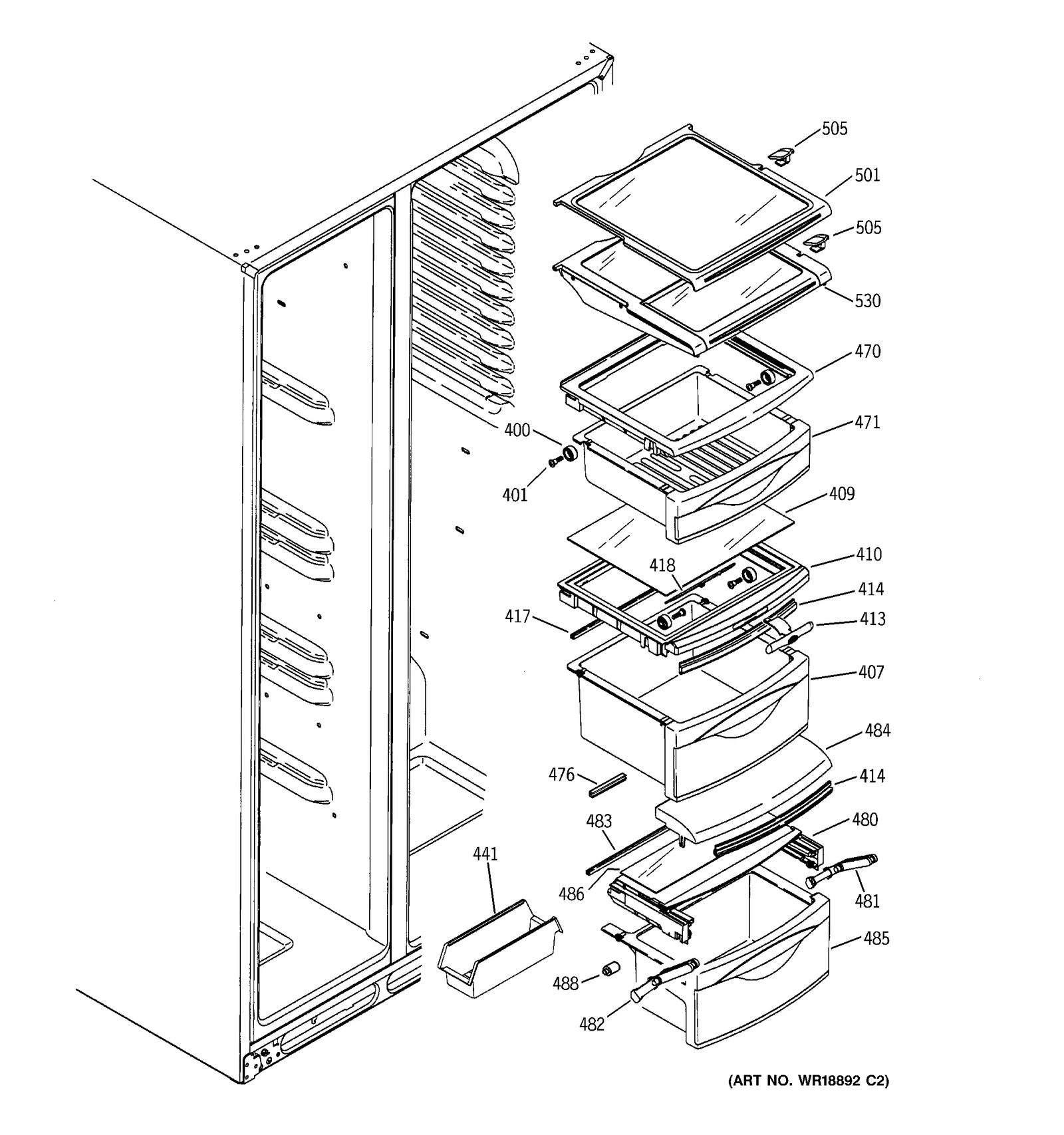 Middle Pan Assembly