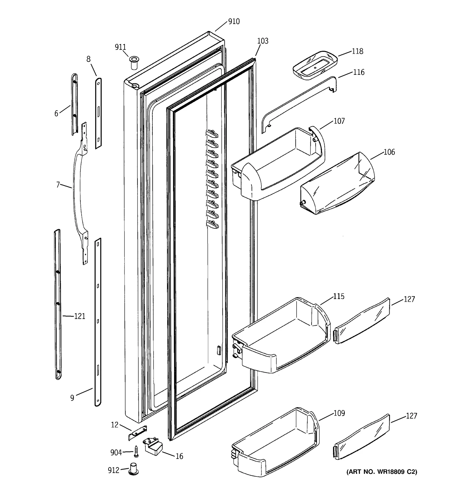 Door Foam Assembly