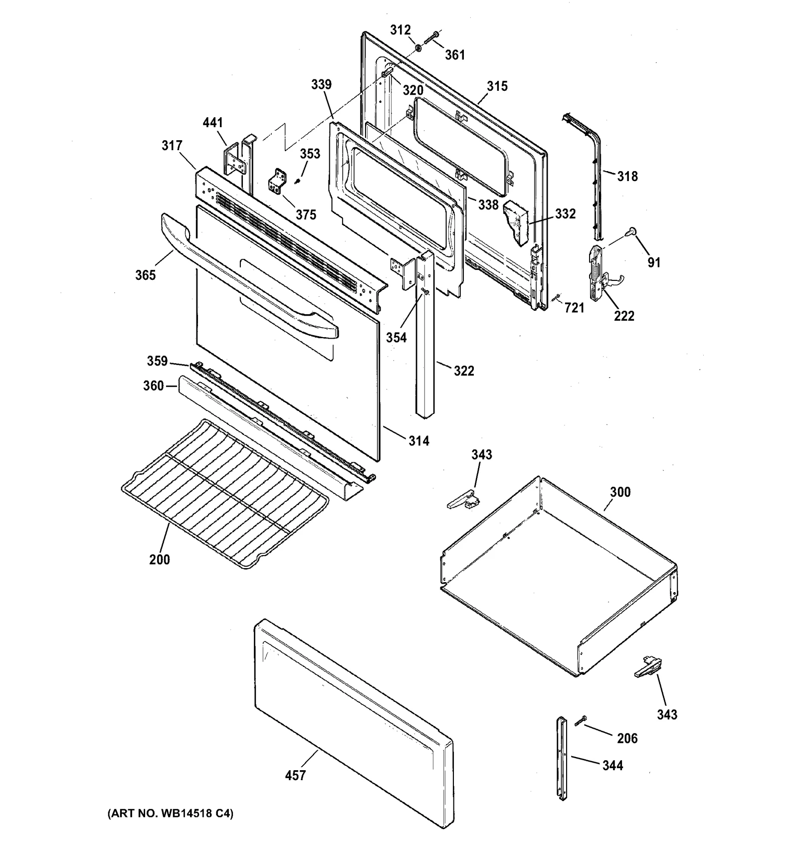 Door Liner Weld Assembly