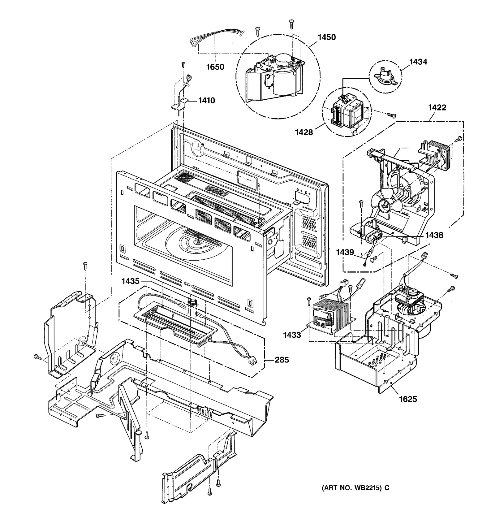 Lower Blower Motor Assembly