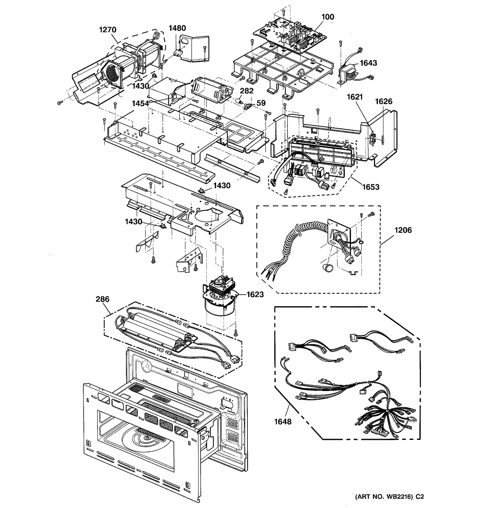 Front PCB Relay Assembly