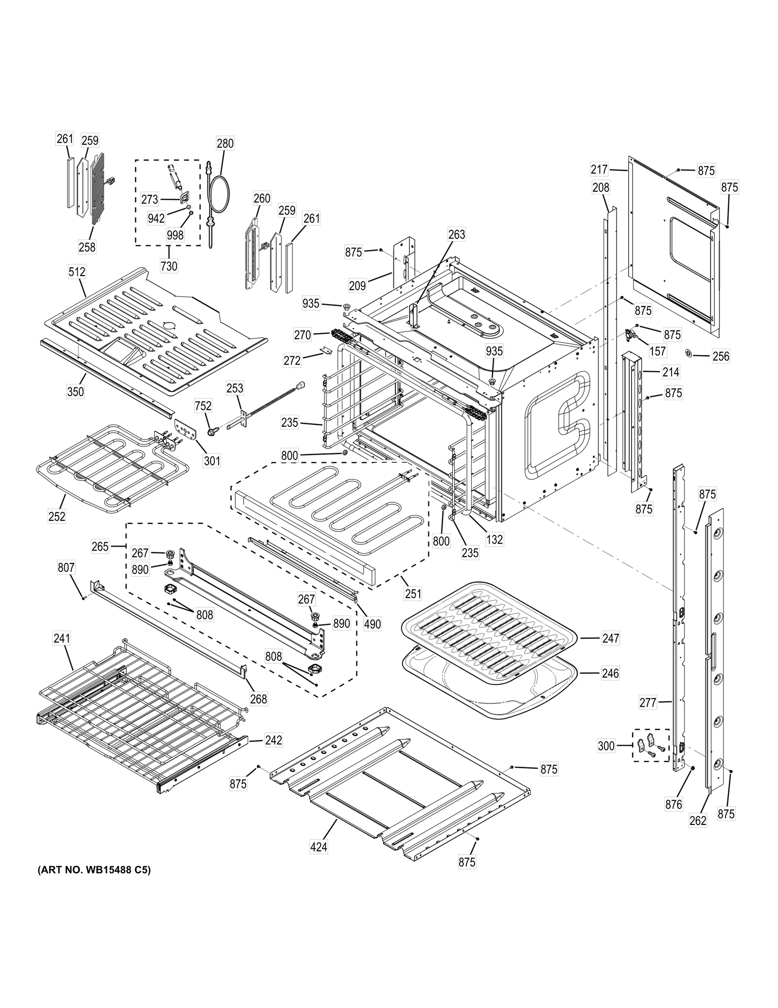 Right Vertical Brace Assembly
