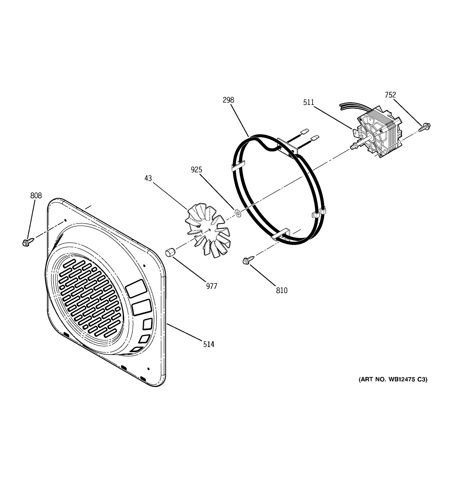 Upper Convection Element Assembly