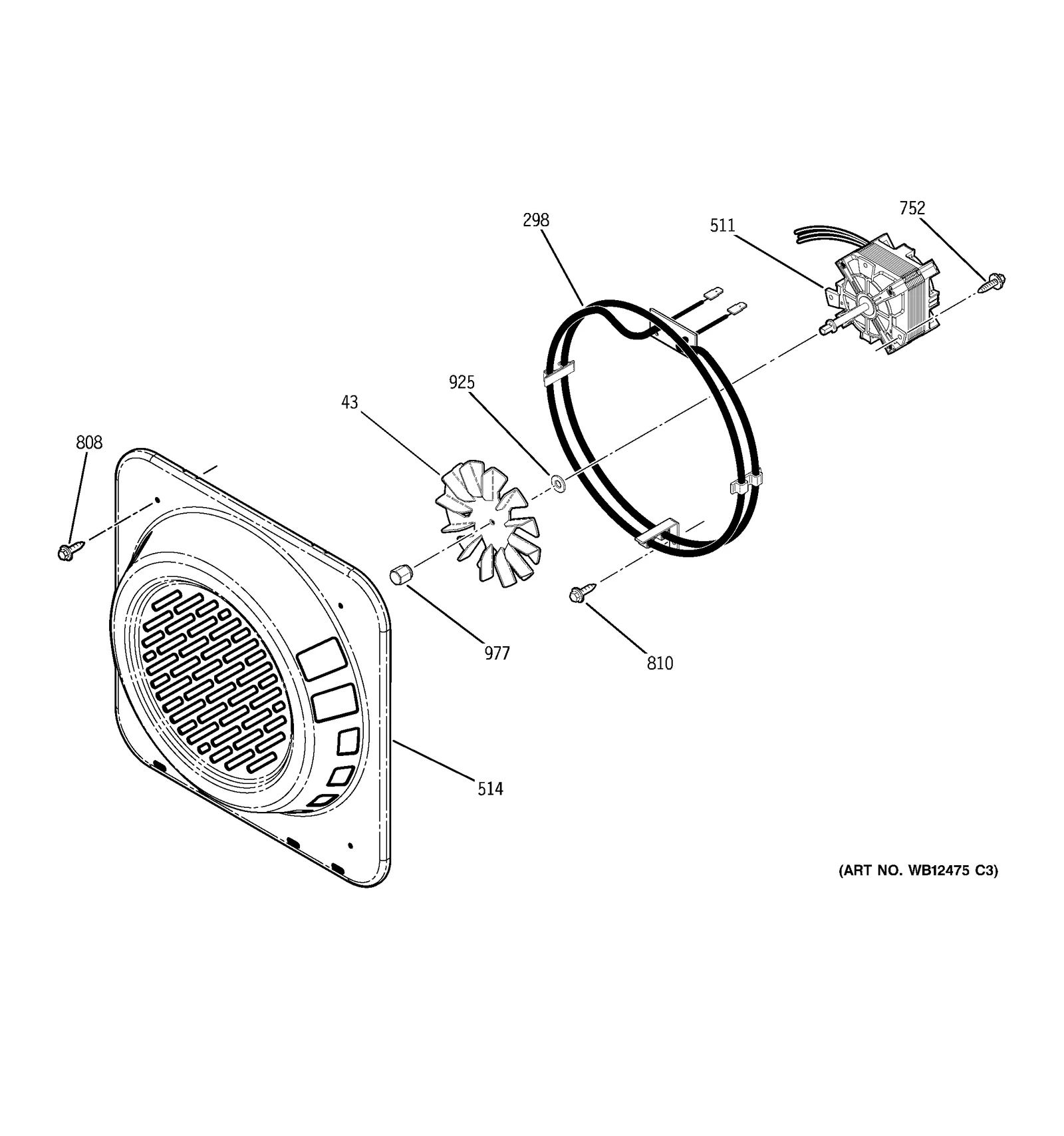 Convection Fan Cover