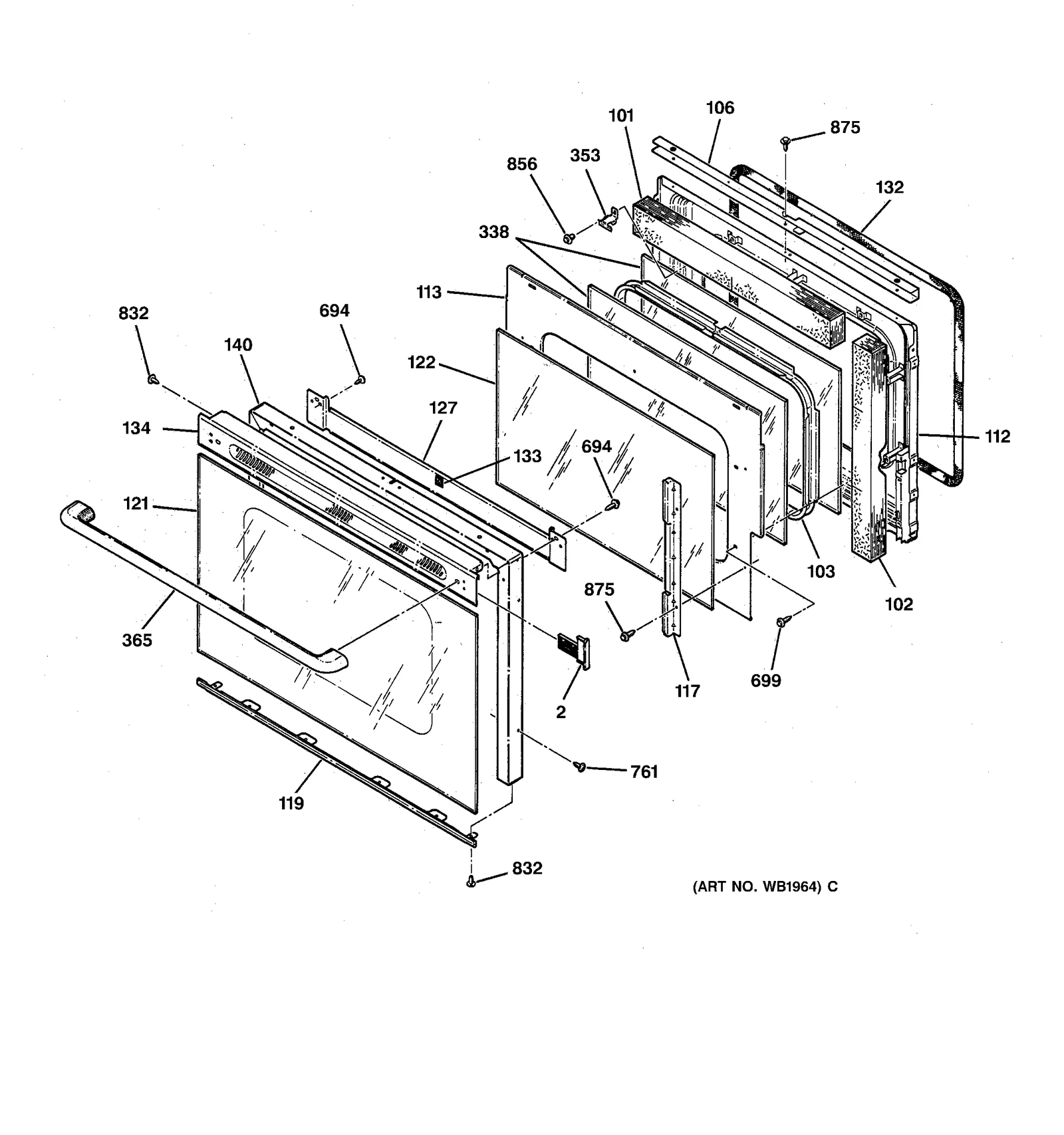Outer Glass Door