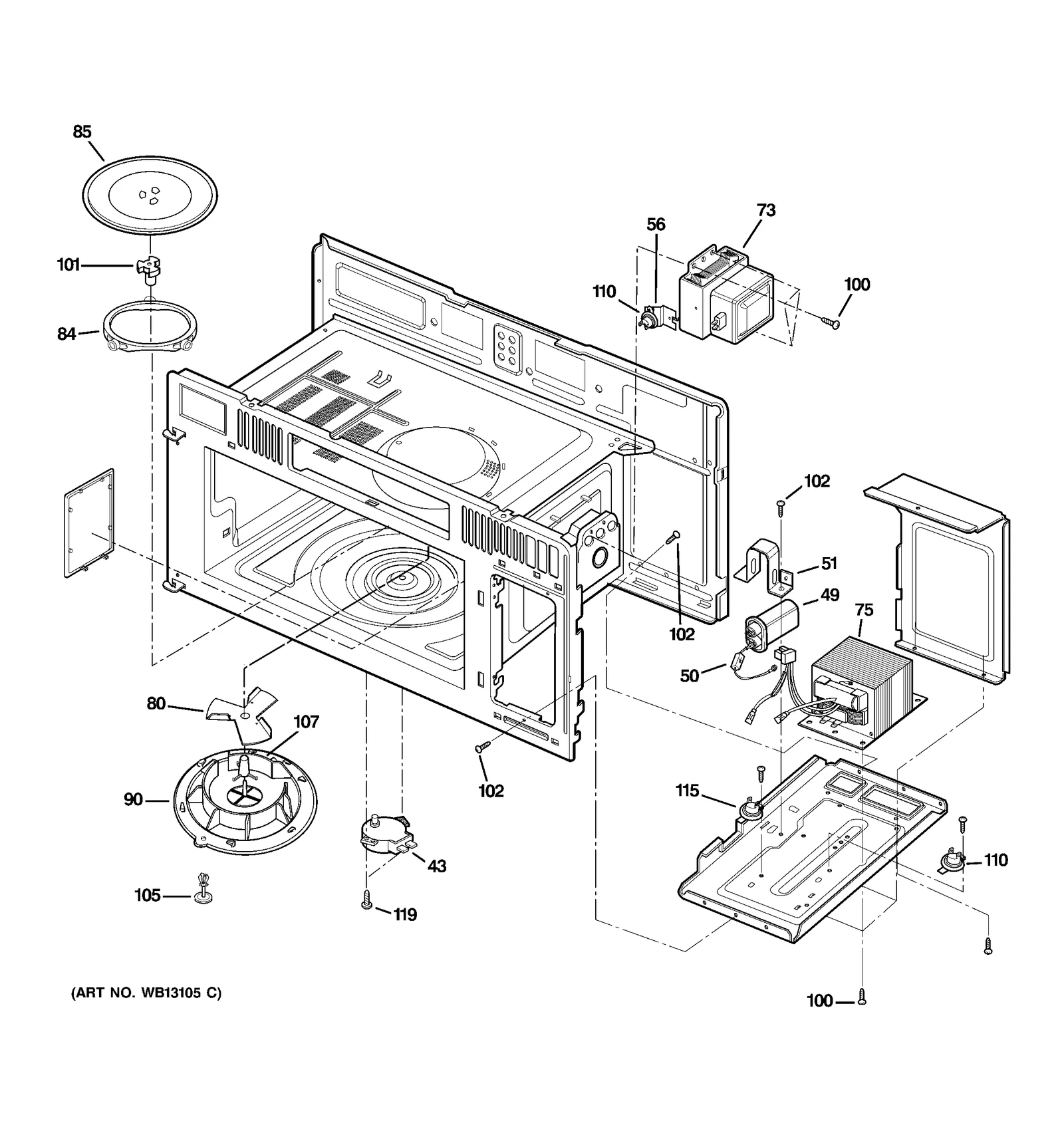 Stirrer Fan Cover