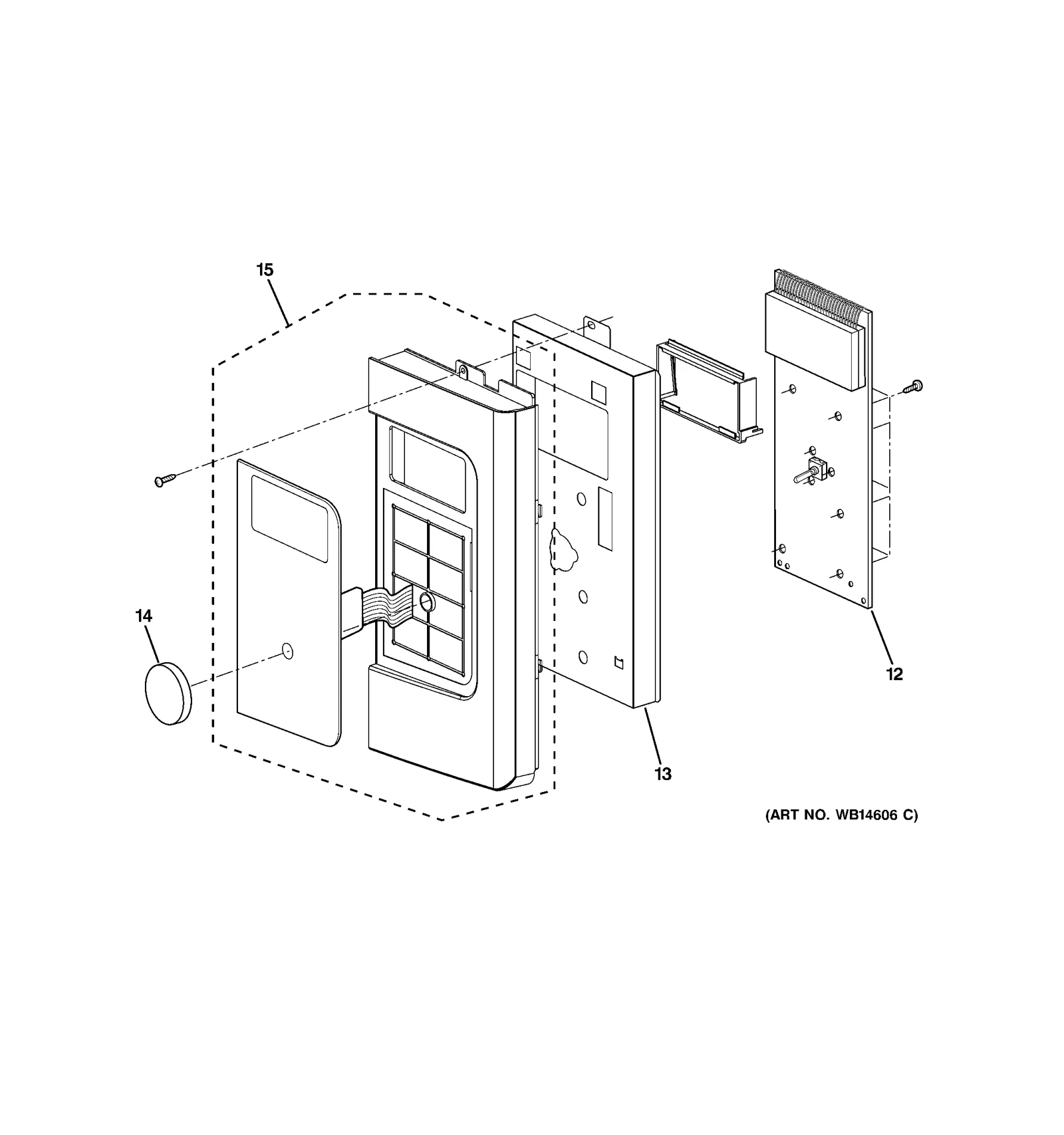 Stainless Steel Control Panel